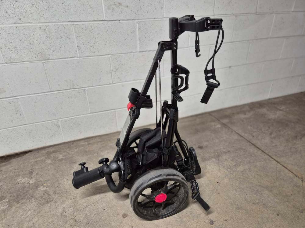 CaddyTek 3-Wheel Golf Push Cart – Fully Functional – Moving Sale - photo 2