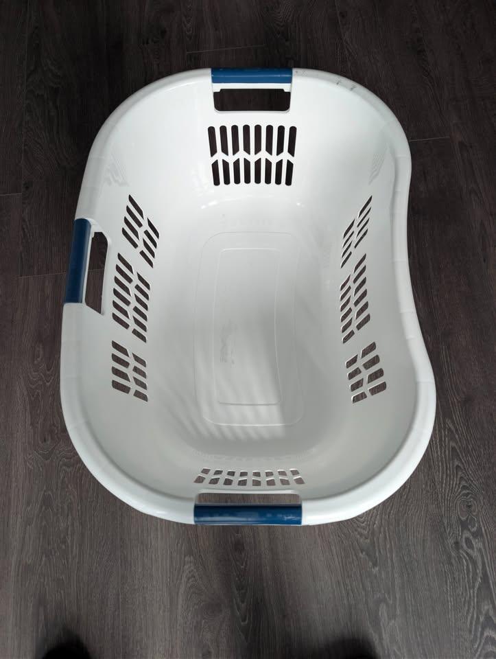 Laundry Basket – 90L XL, White - photo 5