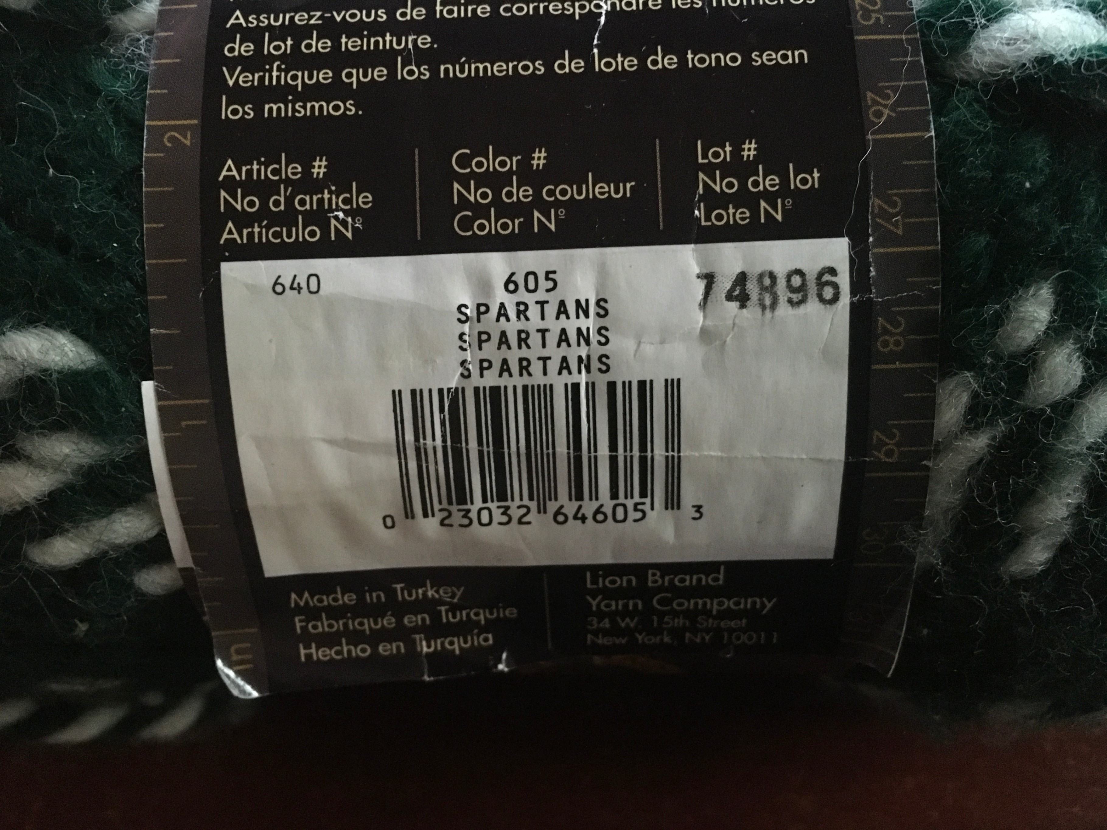 Lion Brand Wool-Ease Thick & Quick Stripes Yarn - photo 2