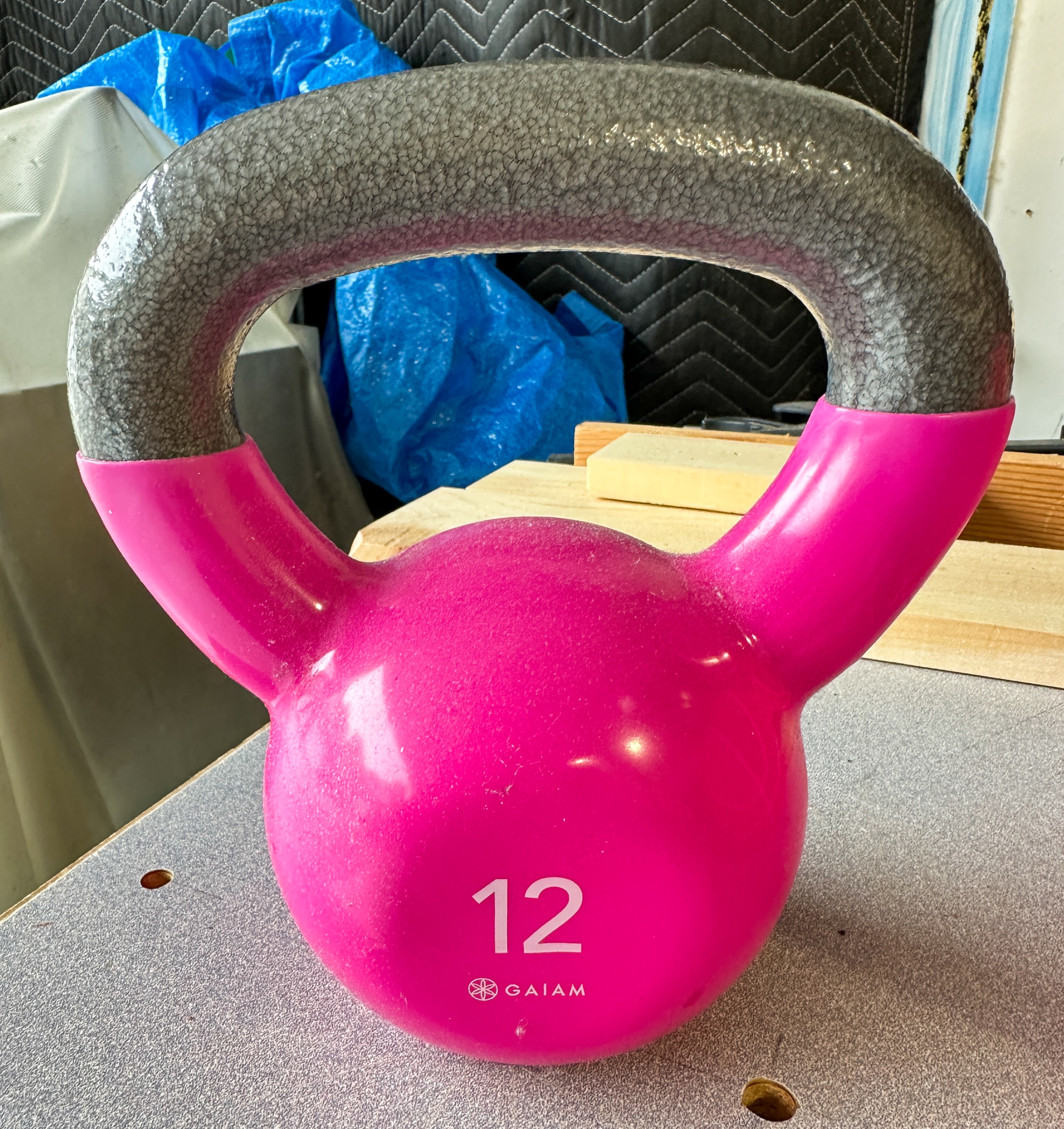 Gaiam 12lb Kettlebell