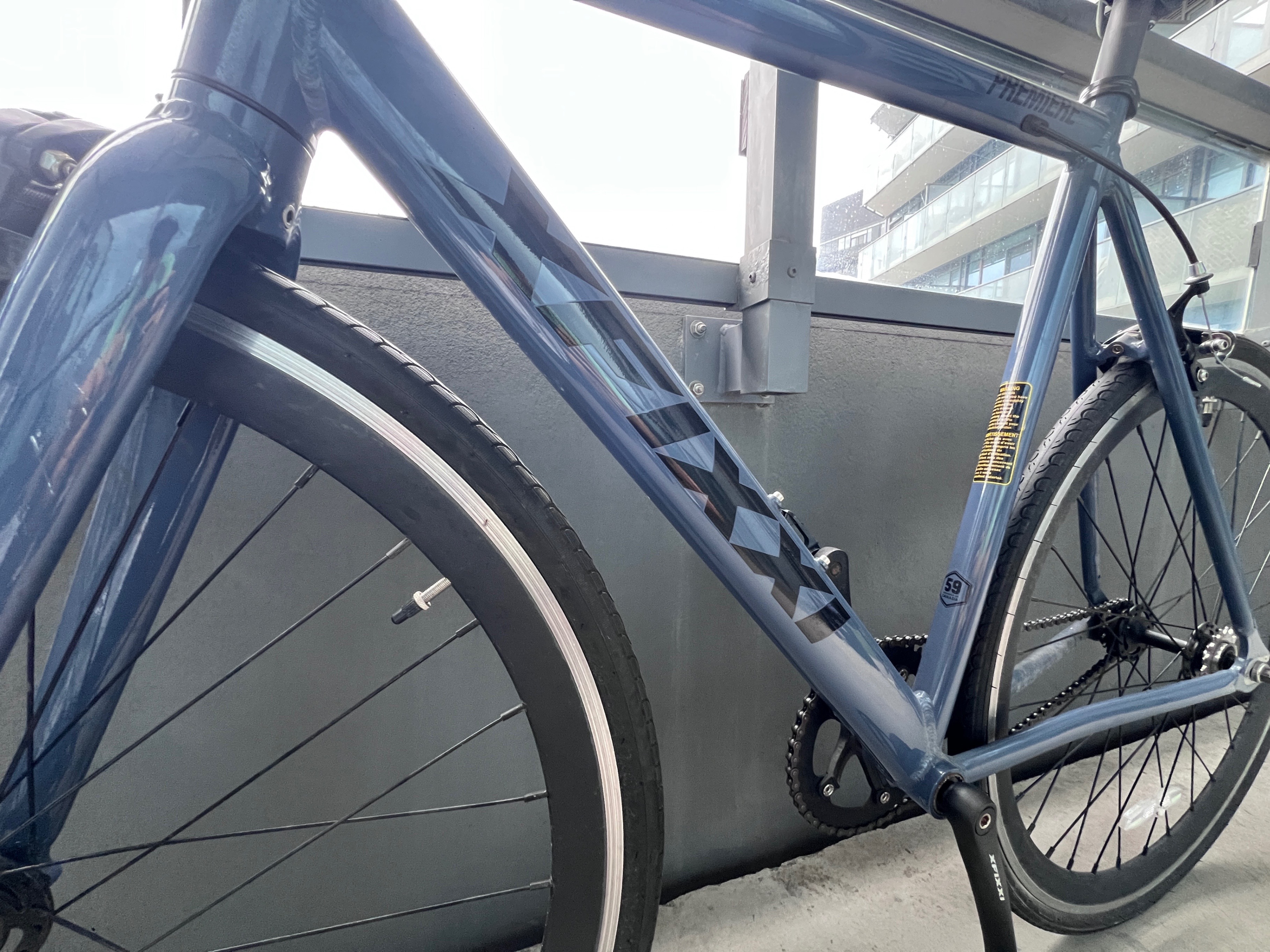 XFIXXI PREMIÈRE URBAN TRACK BIKE - XP06 - SPACE GREY - photo 2