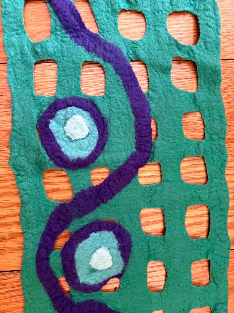 $15 ea/both for $25 Handmade Felted Wool Scarves - photo 3