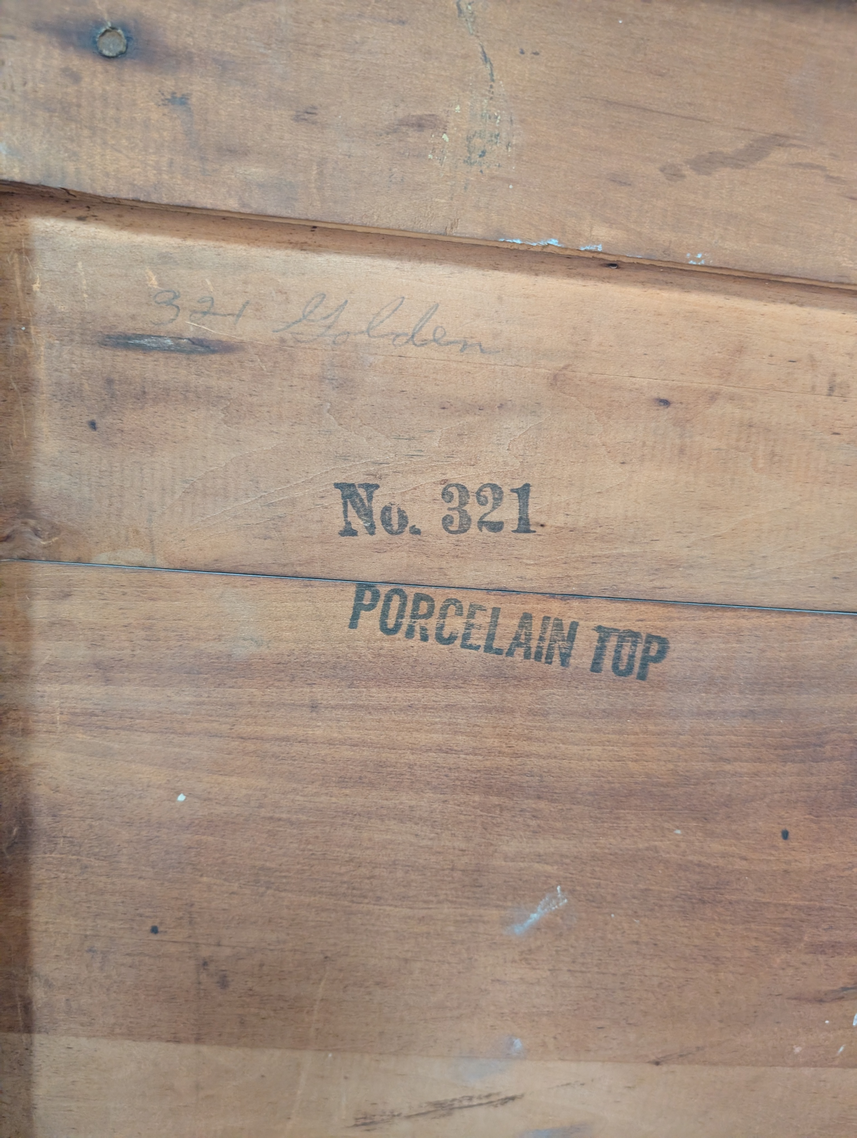 Antique Hoosier-Style Kitchen Cabinet | Solid Wood, Flour Sifter - photo 5