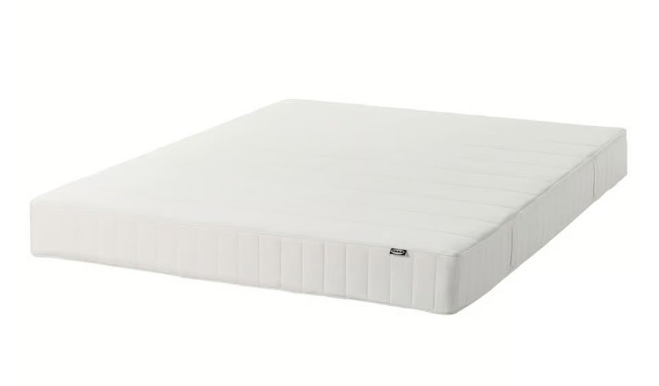 VESTERÖY Hybrid mattress, Queen size medium firm/white, - photo 3