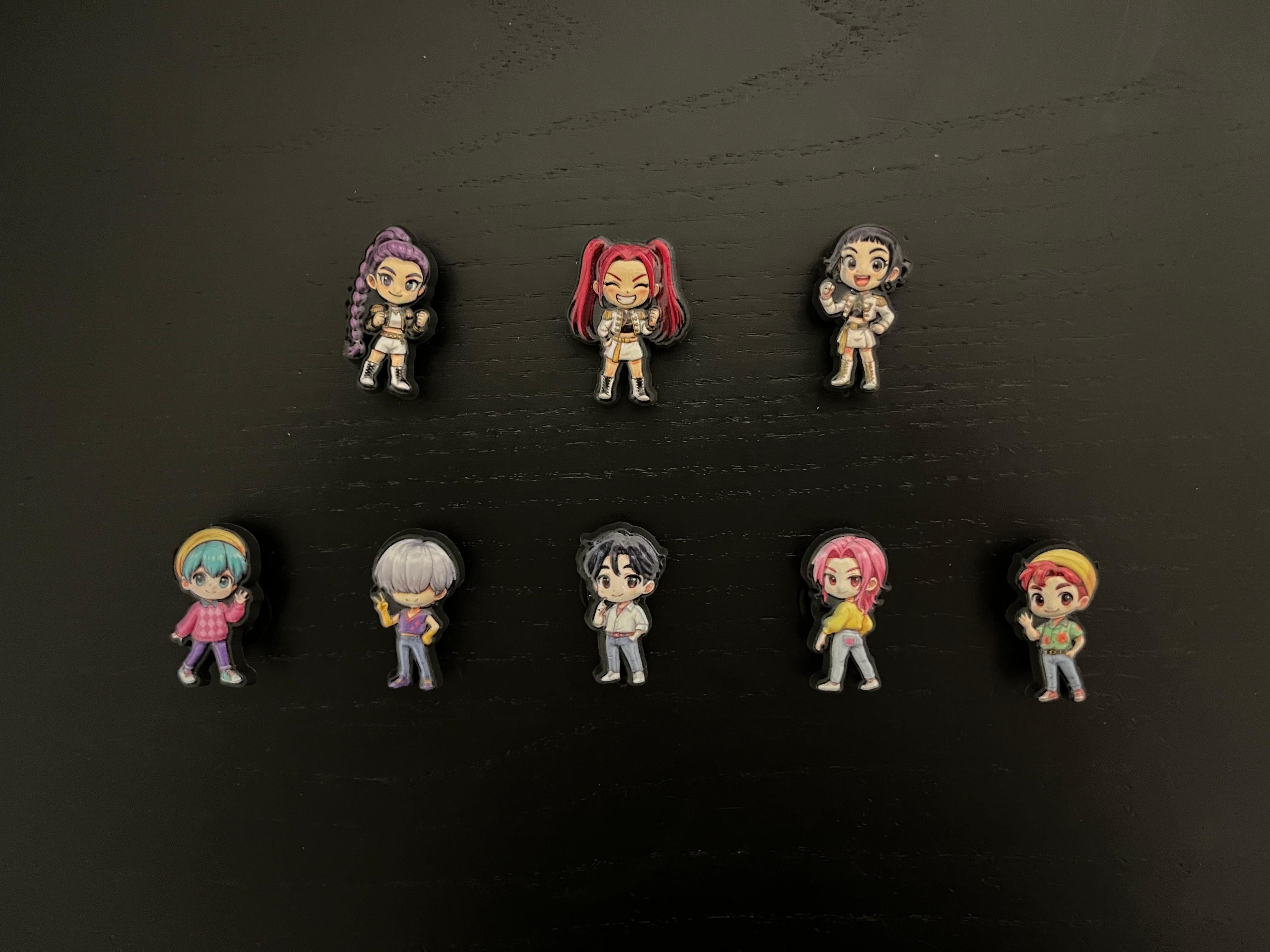 Kpop Demon Hunters / Saja Boys Croc Charms - photo 2