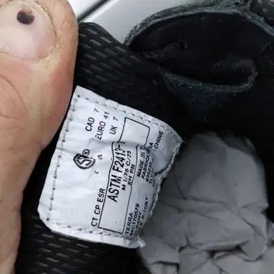 Terra F2413-1 SAFETY SHOES, LACE-UP, BLACK - photo 3