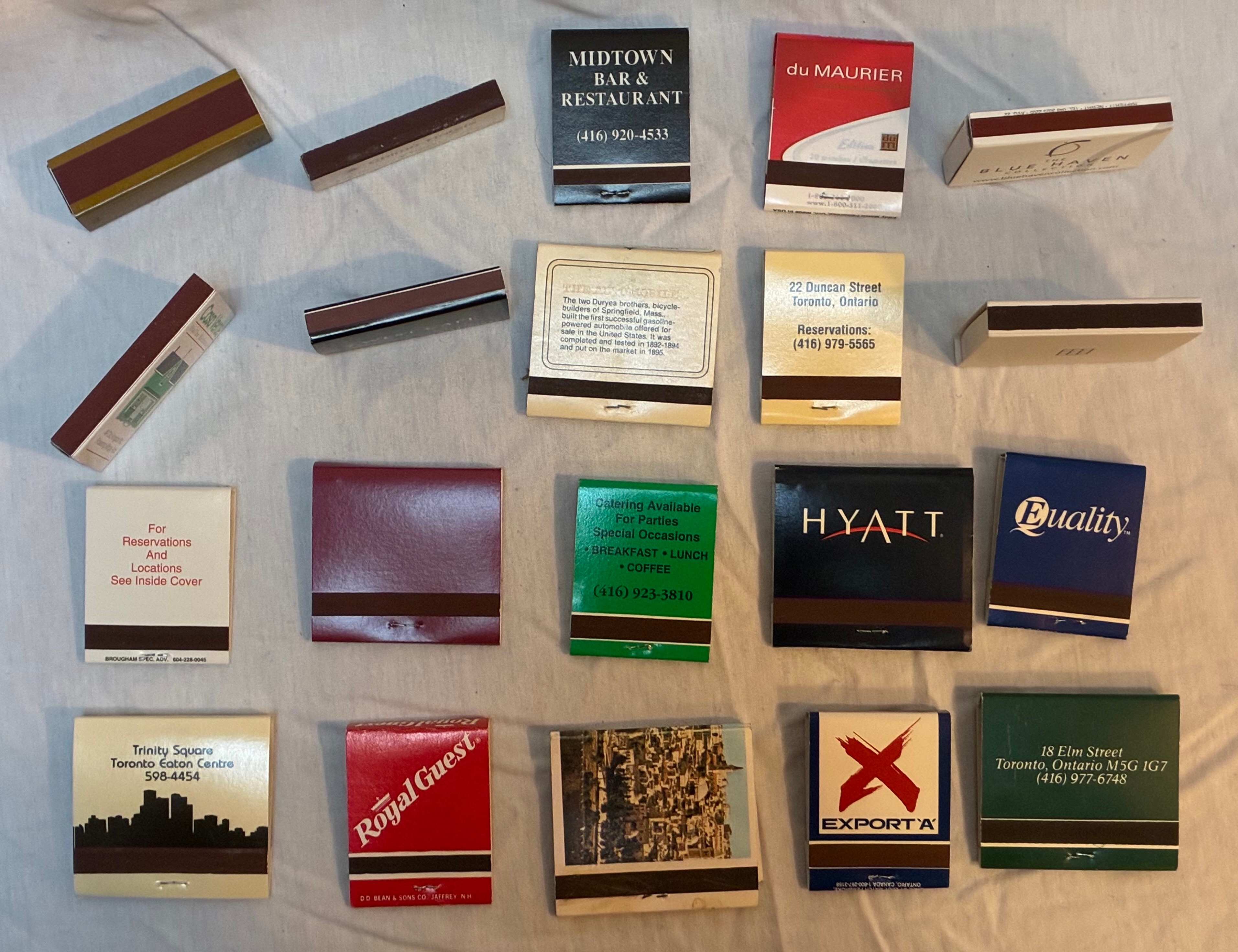 20 Vintage Collectable Matches, Matchbooks - photo 3