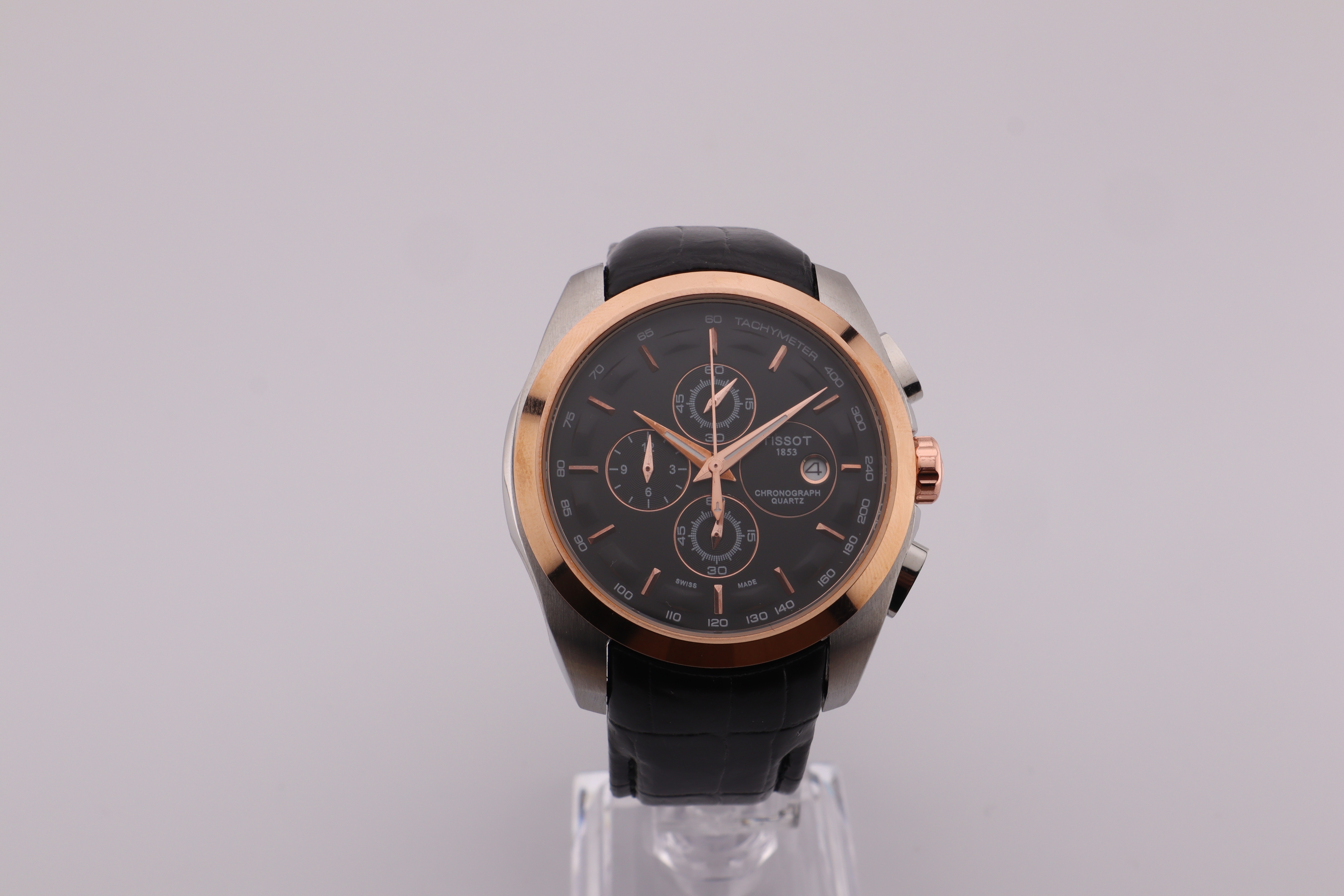 Tissot 1853 Couturier Tachymeter Chronograph Quartz Wrist Watch - photo 2