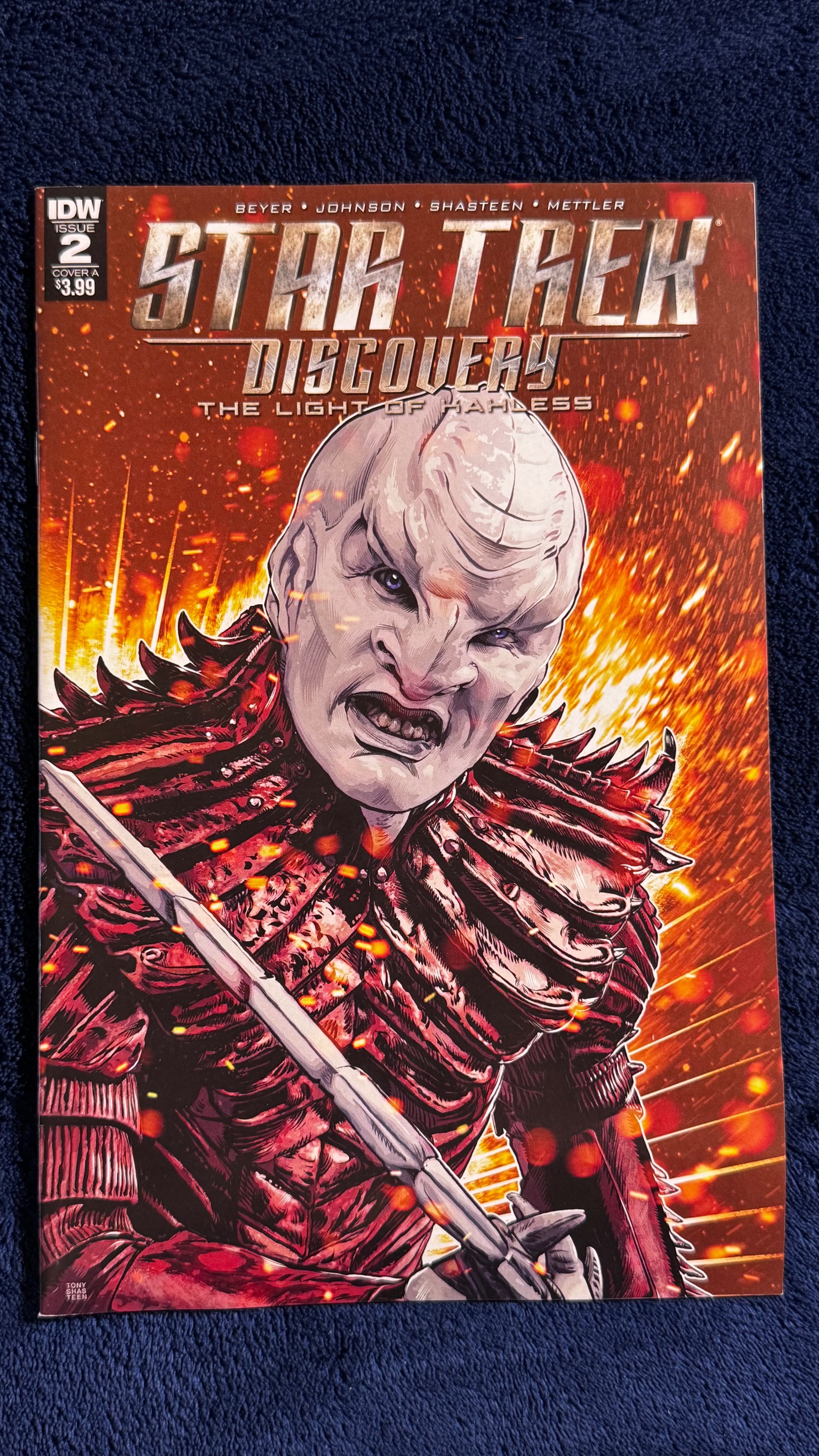 Star Trek: Discovery The Light of Kahless IDW Cover A Issues 1-3 - photo 4