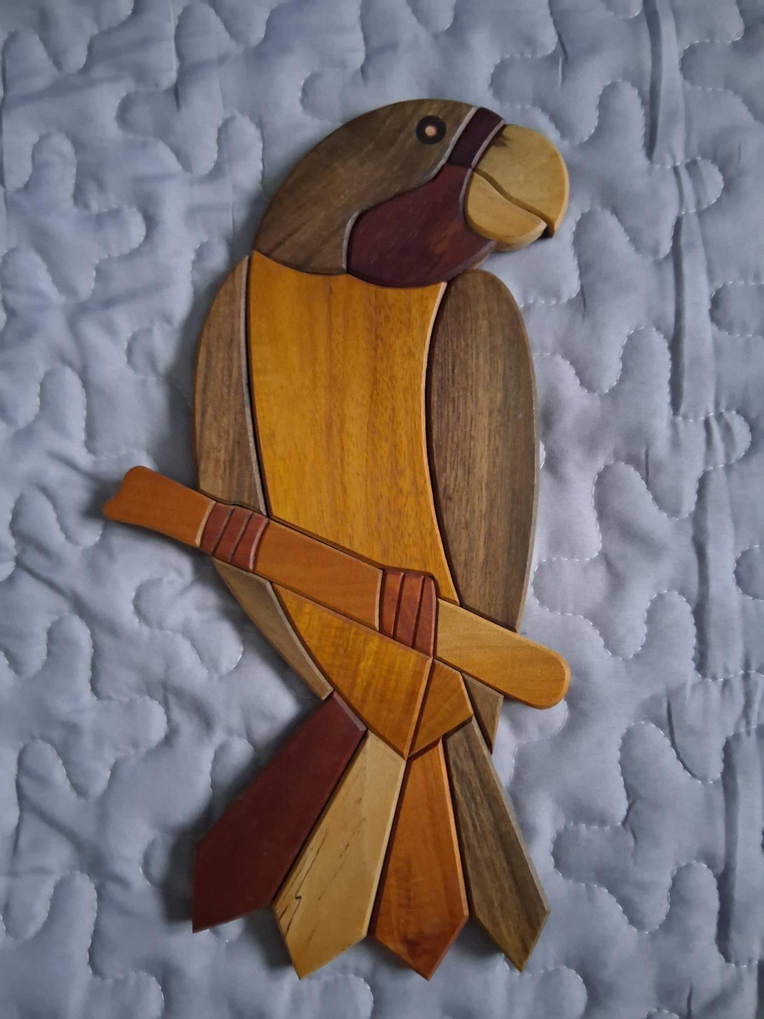 Wooden Bird Decor-Toucan, Parrot, Pelican Set - photo 3