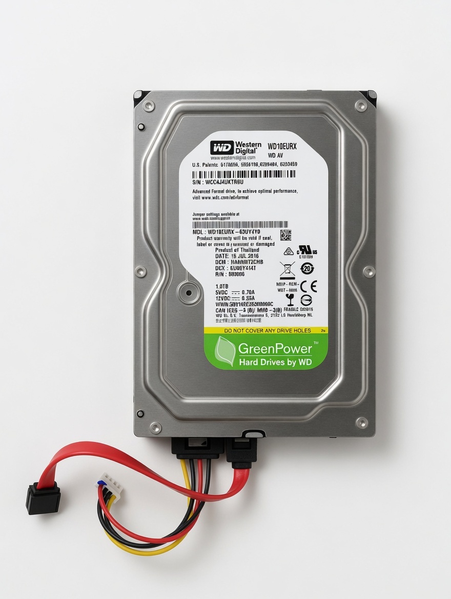 WD 1TB Disco Duro Interno 3.5" SATA Western Digital WD10EURX