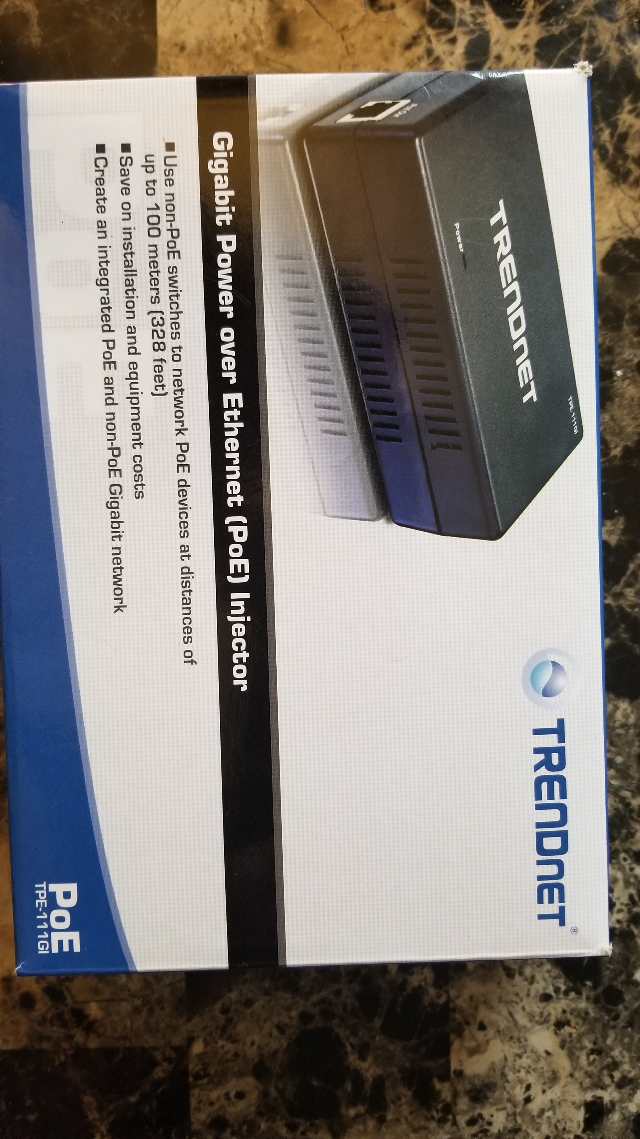 TRENDnet Gigabit Power over Ethernet (PoE) Injector TPE-111GI - photo 4