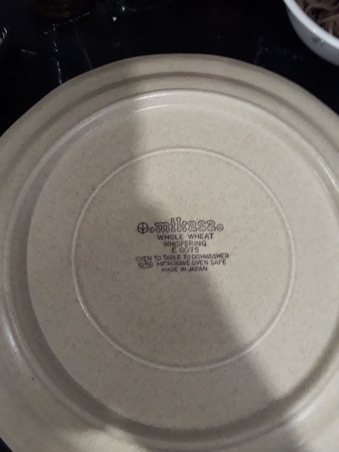 Vintage Mikasa Dinnerware Wheat pattern. - photo 2