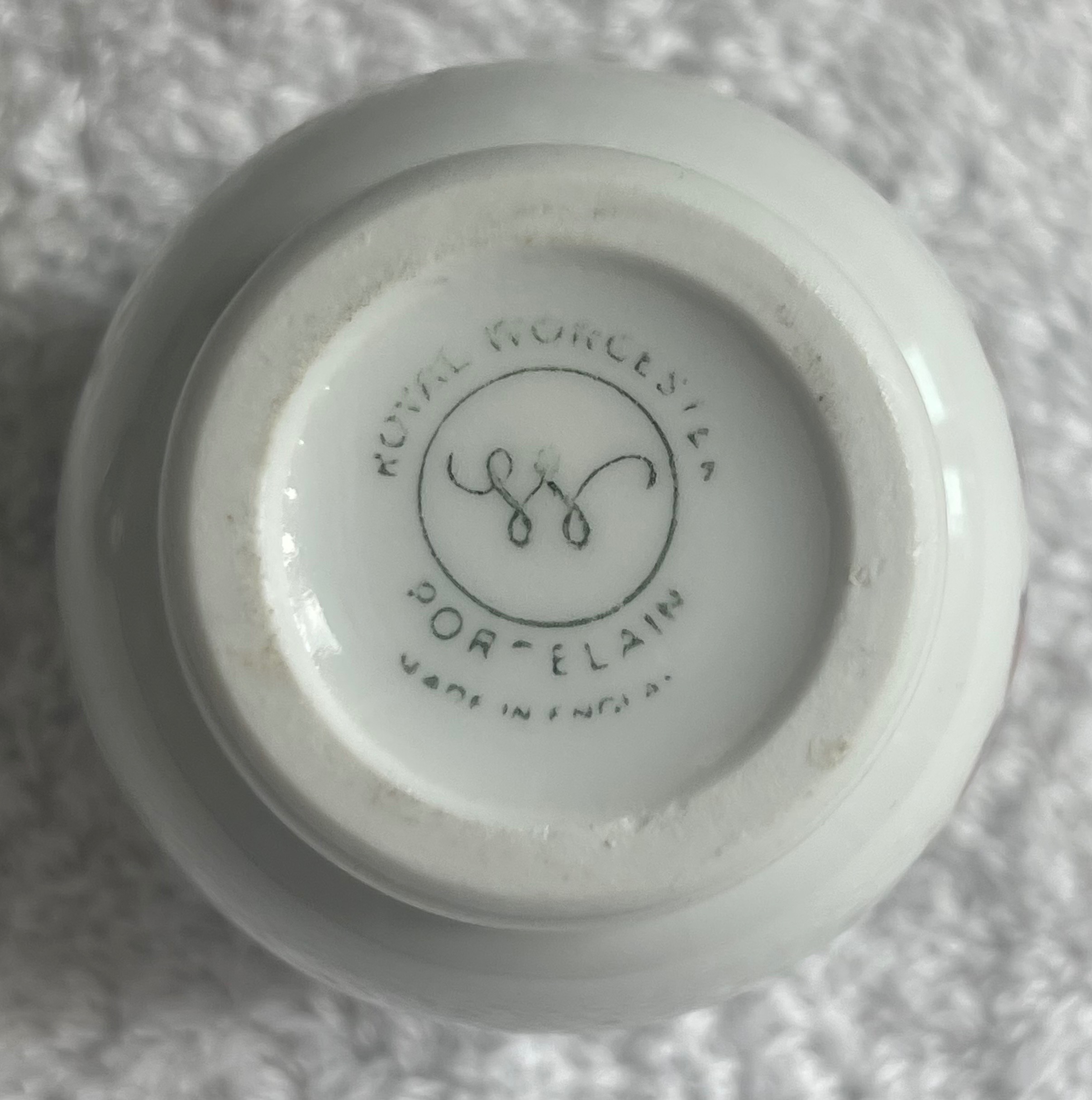 Vintage Royal Worcester Egg Coddler (Evesham Pattern) - photo 4