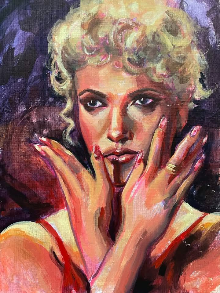 B*tch You Don't Nomi (Showgirls Painting)