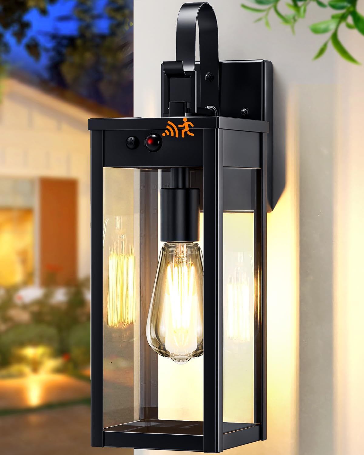 17" Solar Porch Light, Outdoor