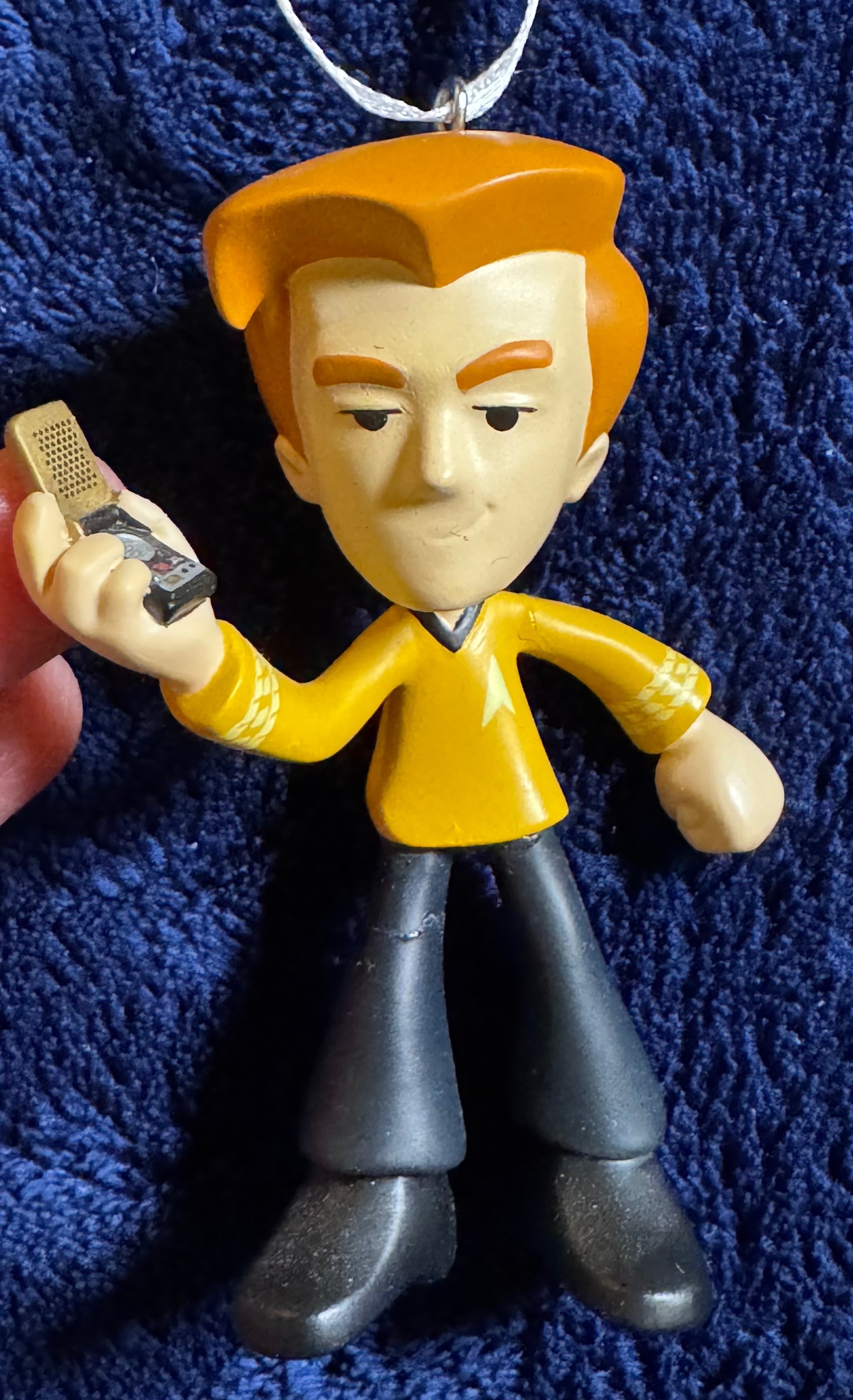 2018 Hallmark Star Trek TOS Captain Kirk Christmas Tree Ornament - photo 2