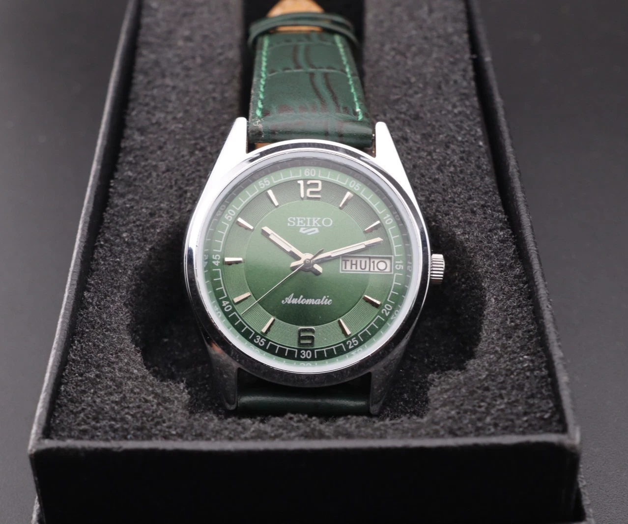 Vintage Seiko 5 Automatic 6309A Men's  Watch D&D- Japan Made - photo 5