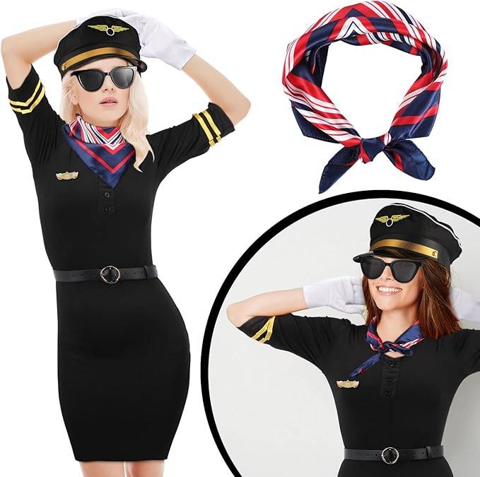 Flight Attendant Costume Women's - photo 2