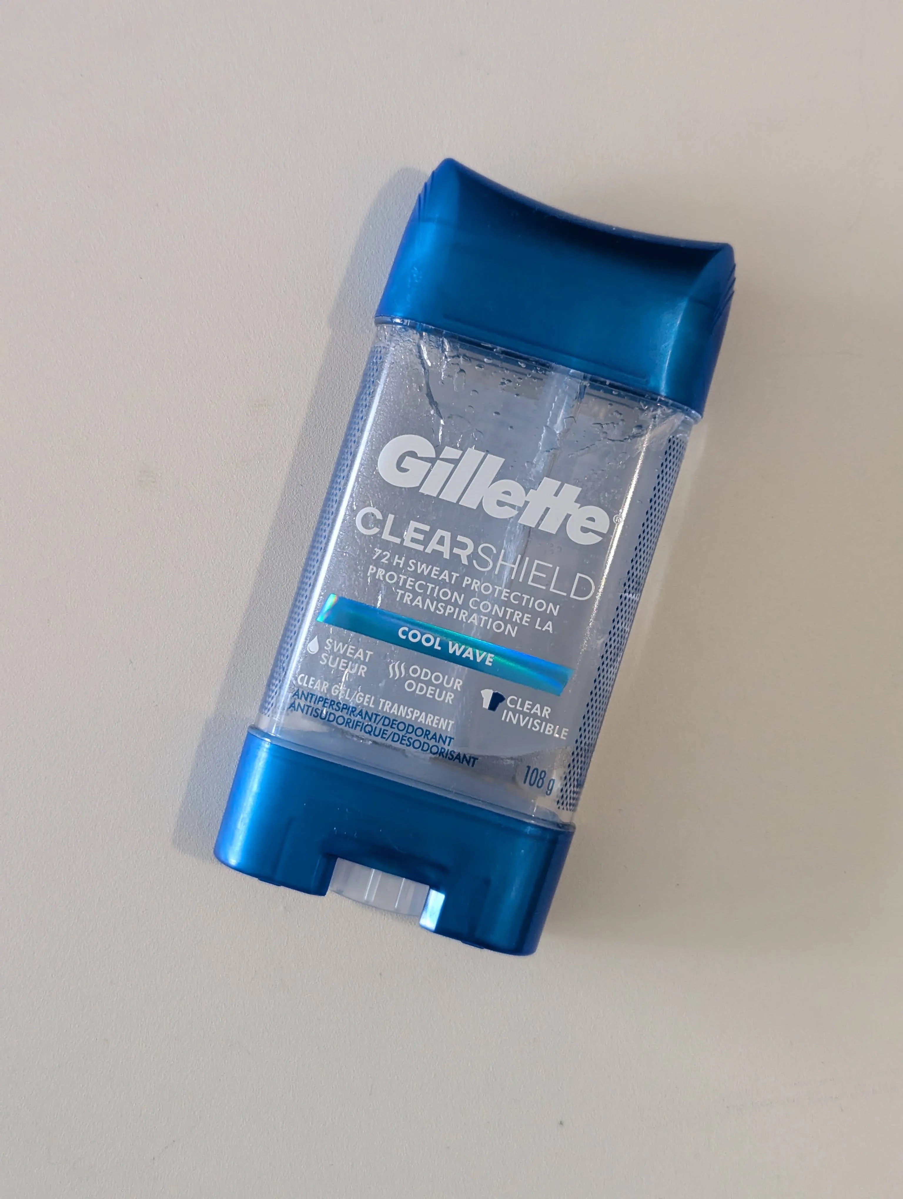 BNIP Gillette deodorant
