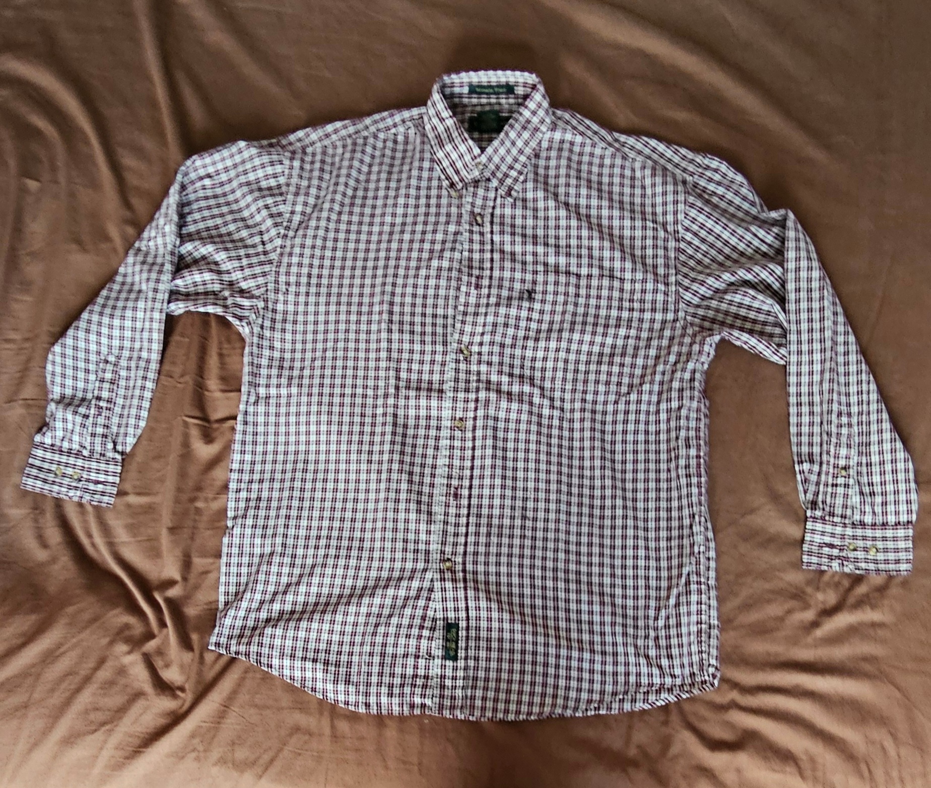 BRAND NEW MEN'S FORMAL LONG SLEEVE SHIRT (LARGE - 2 QTY) - photo 2