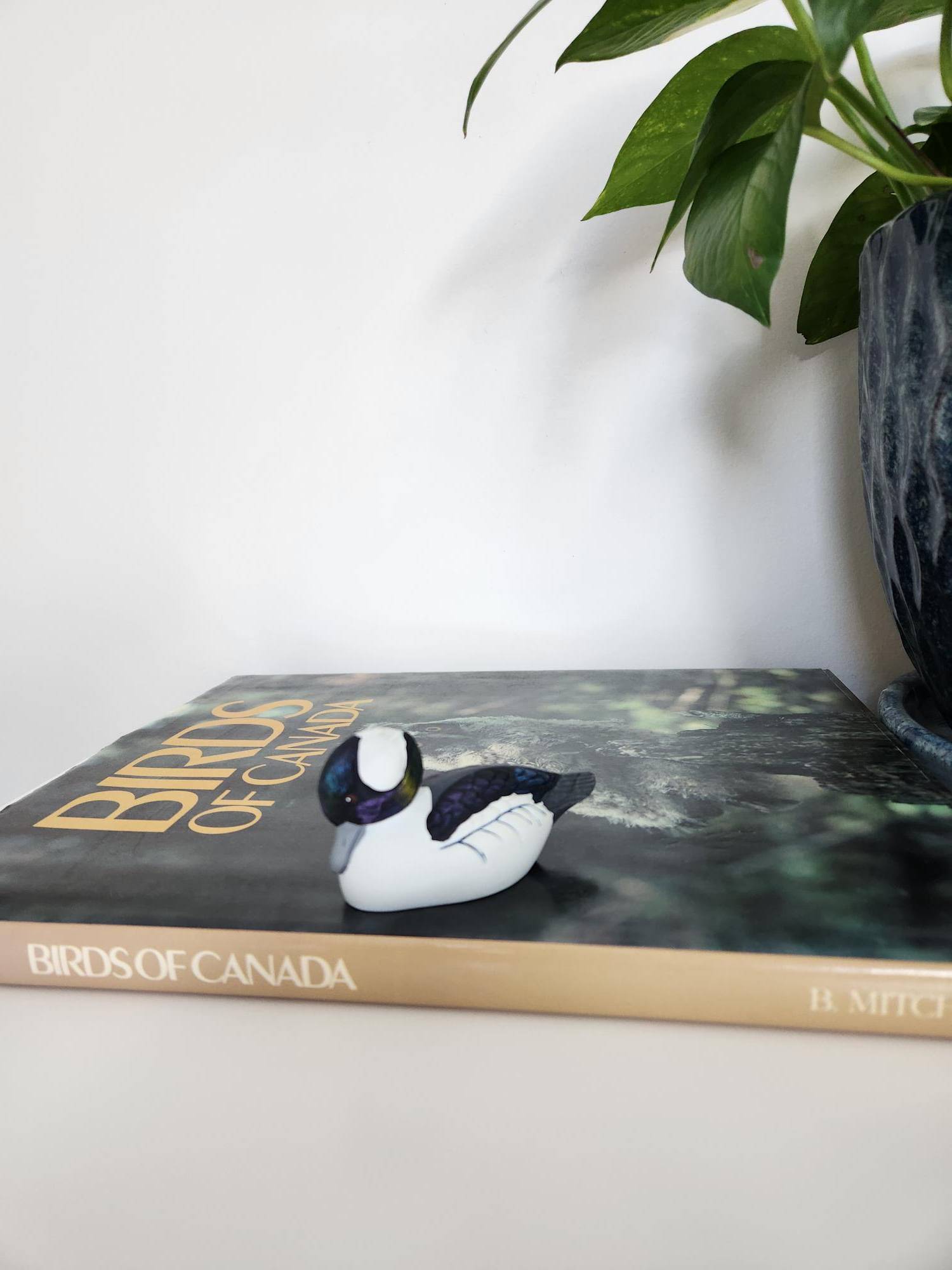 Vintage "Bufflehead" Duck Miniature Decoy Figurine - photo 2
