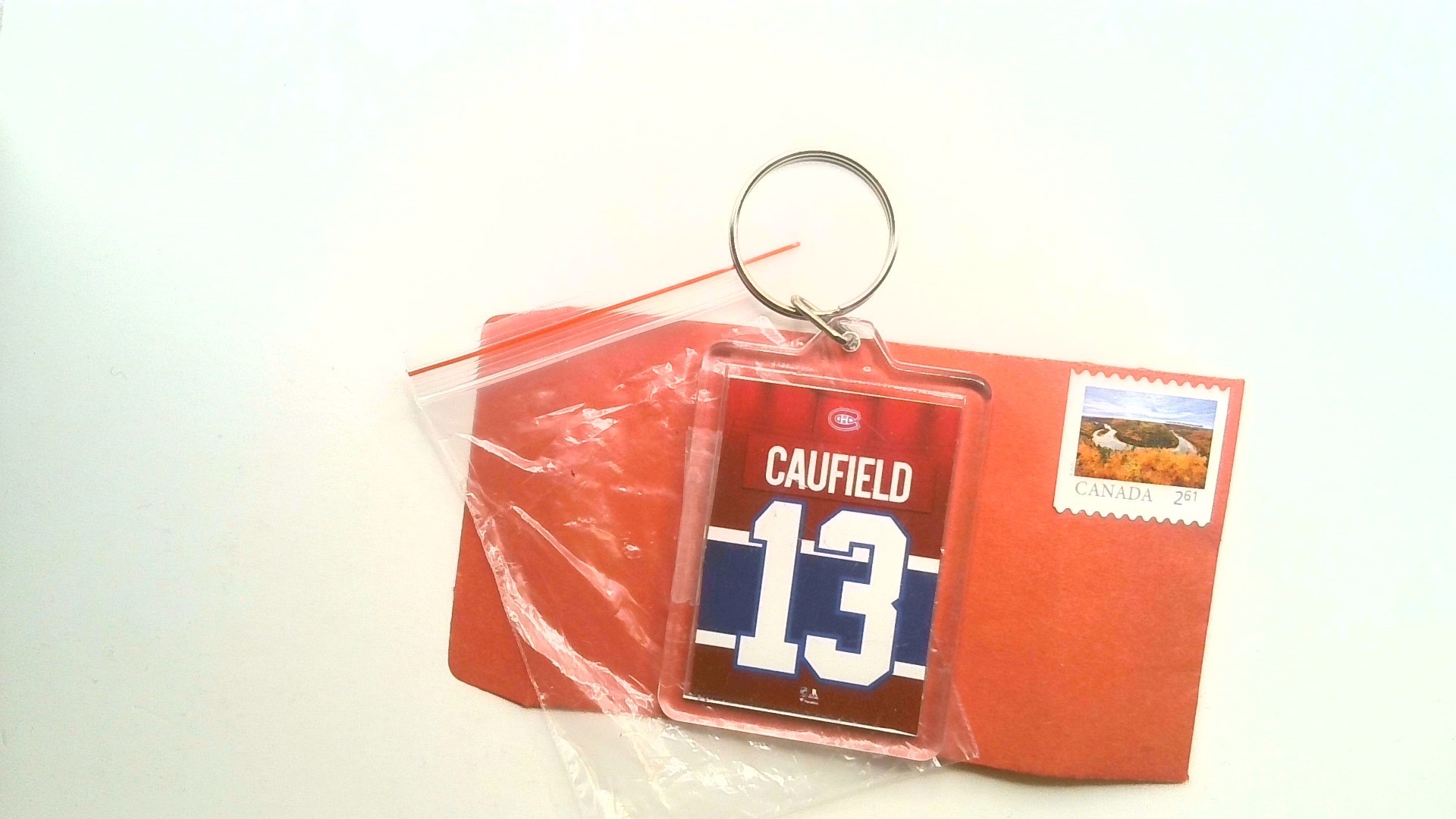 CAUFIELD ( JERSEY KEY CHAIN ) FREE SHIPPING
