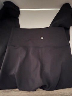 Lululemon Leggings, 25” Length, Black