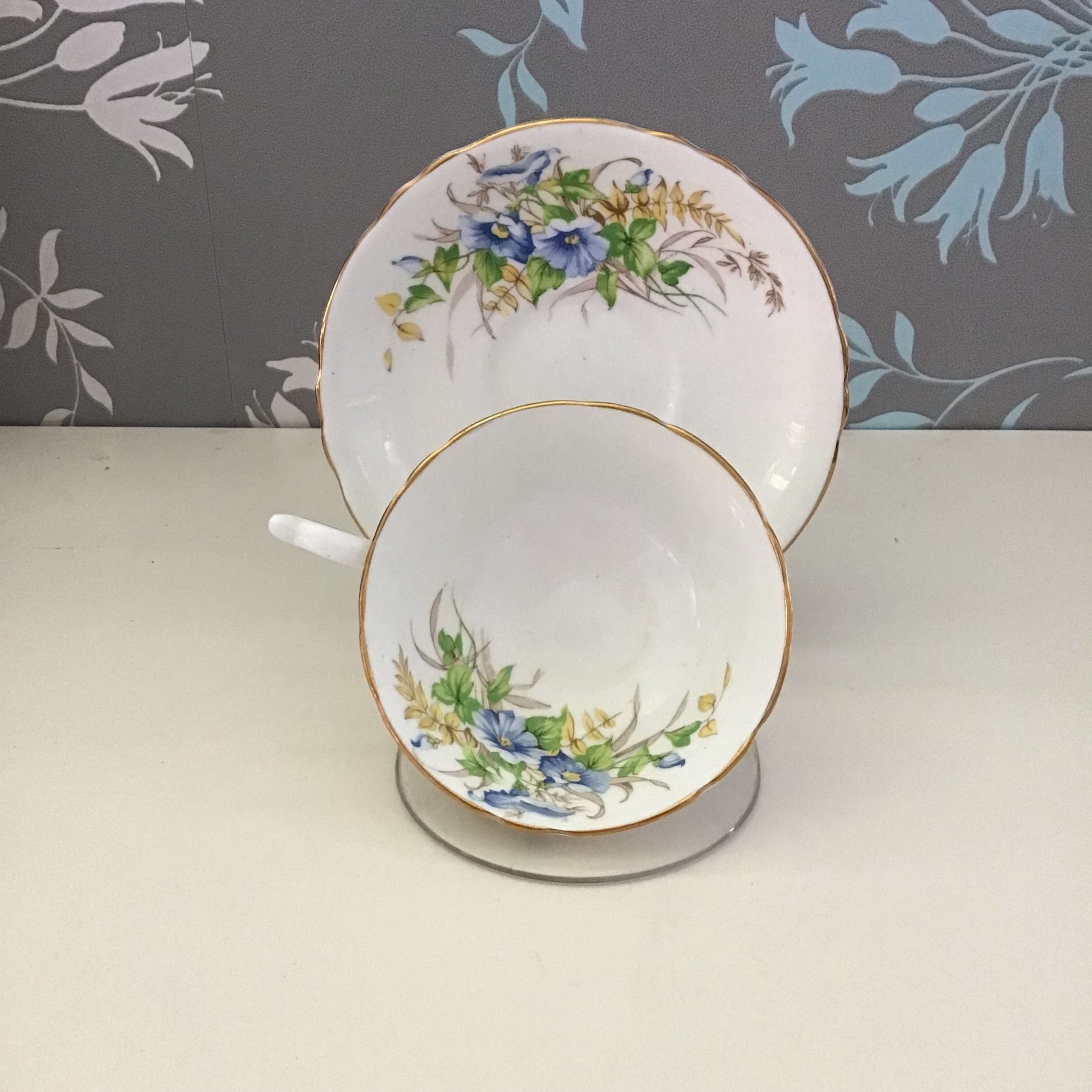 ENGLISH BONE CHINA PARAGON CUP AND SAUCER