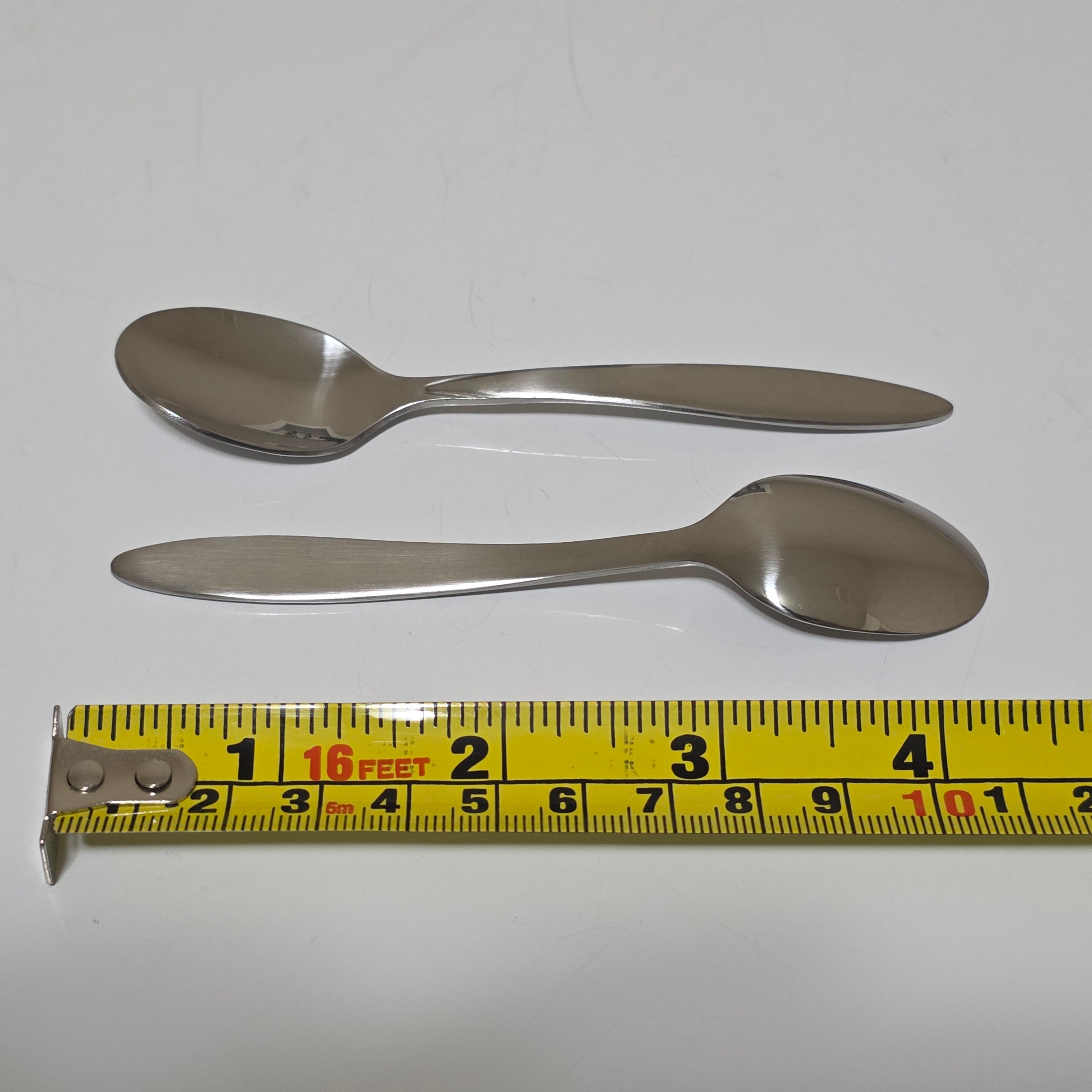 New Arcoroc Sabre Demitasse Spoons Stainless Steel - photo 3