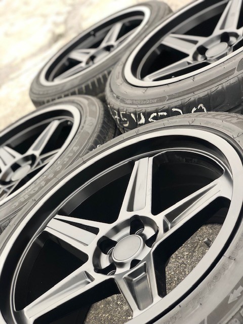 NEW 20”DEMON reps(5x115)+used Pirelli- Charger/Challenger/300 - photo 2