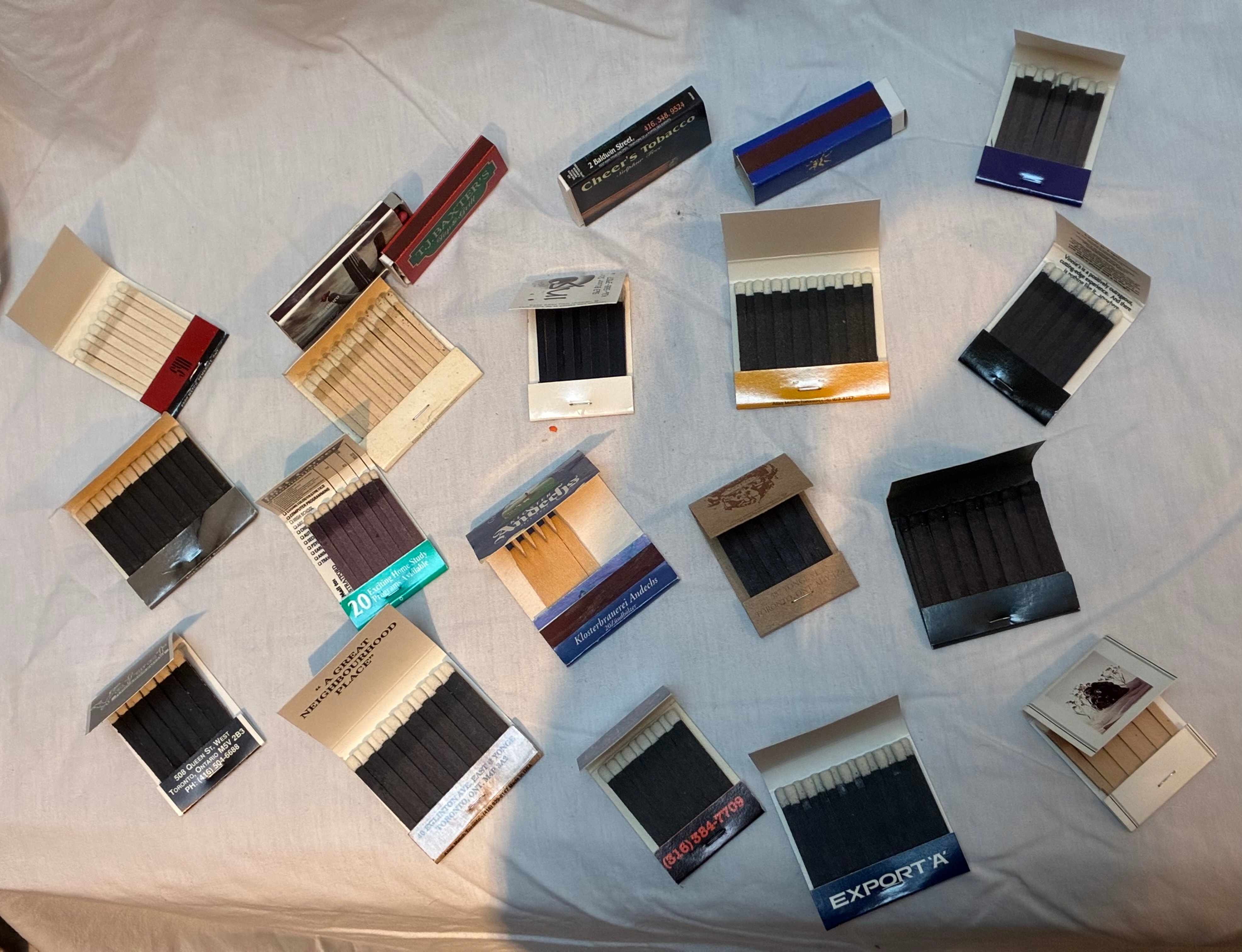 20 Vintage Collectable Matches, Matchbooks - photo 4