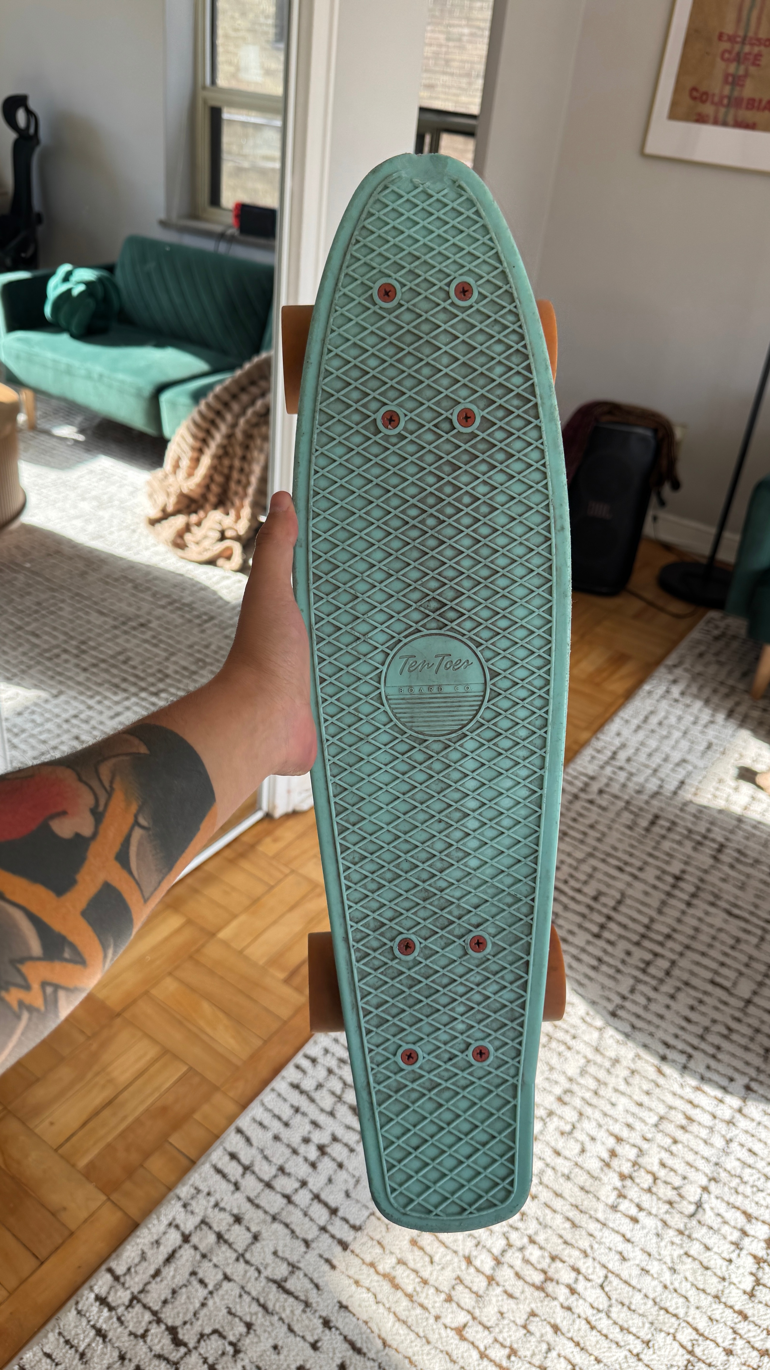 Ten Toes 22" Penny Board – Retro Style Skateboard - photo 2