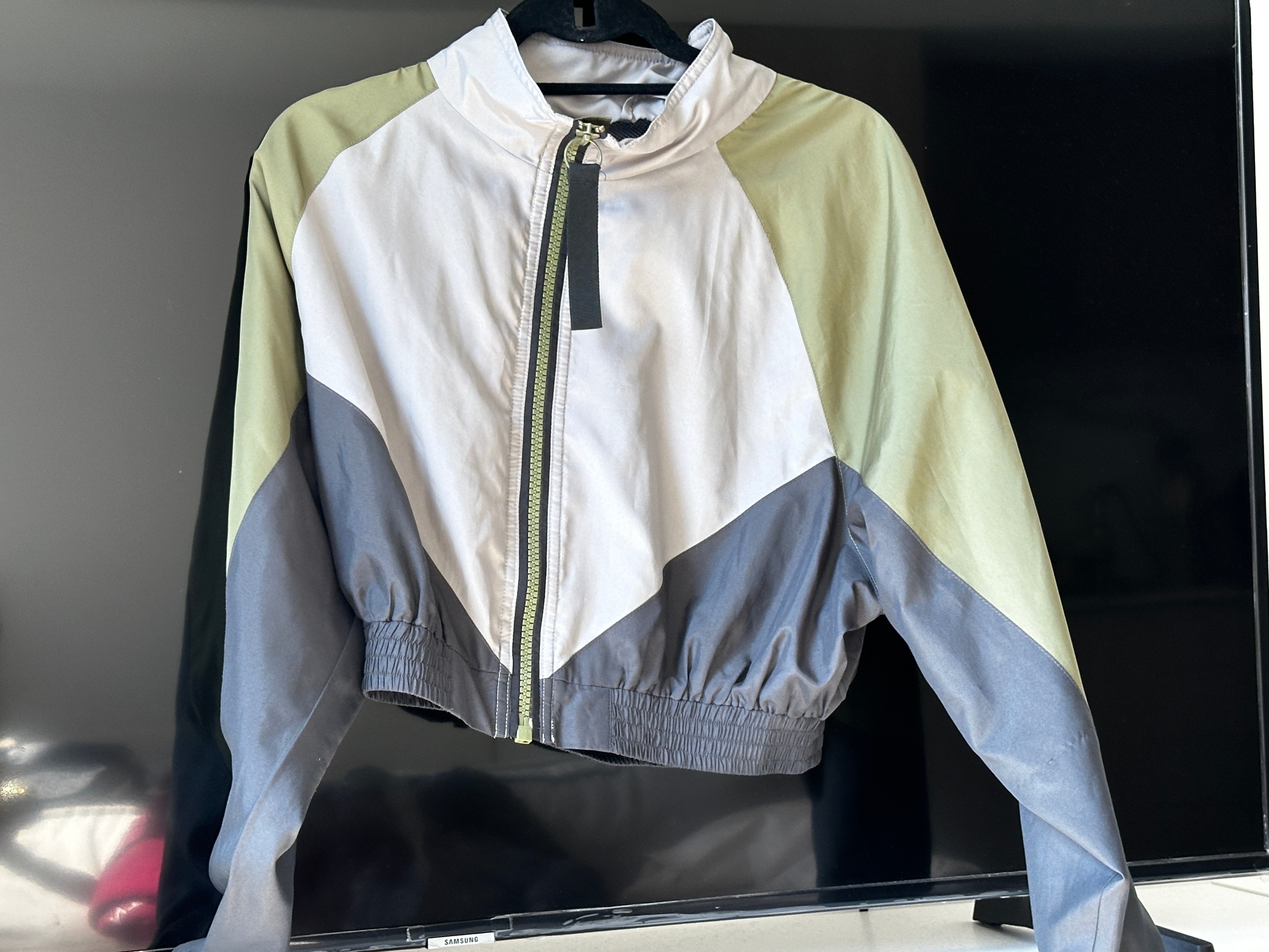 Women's Colour Block Track Jacket and Coat