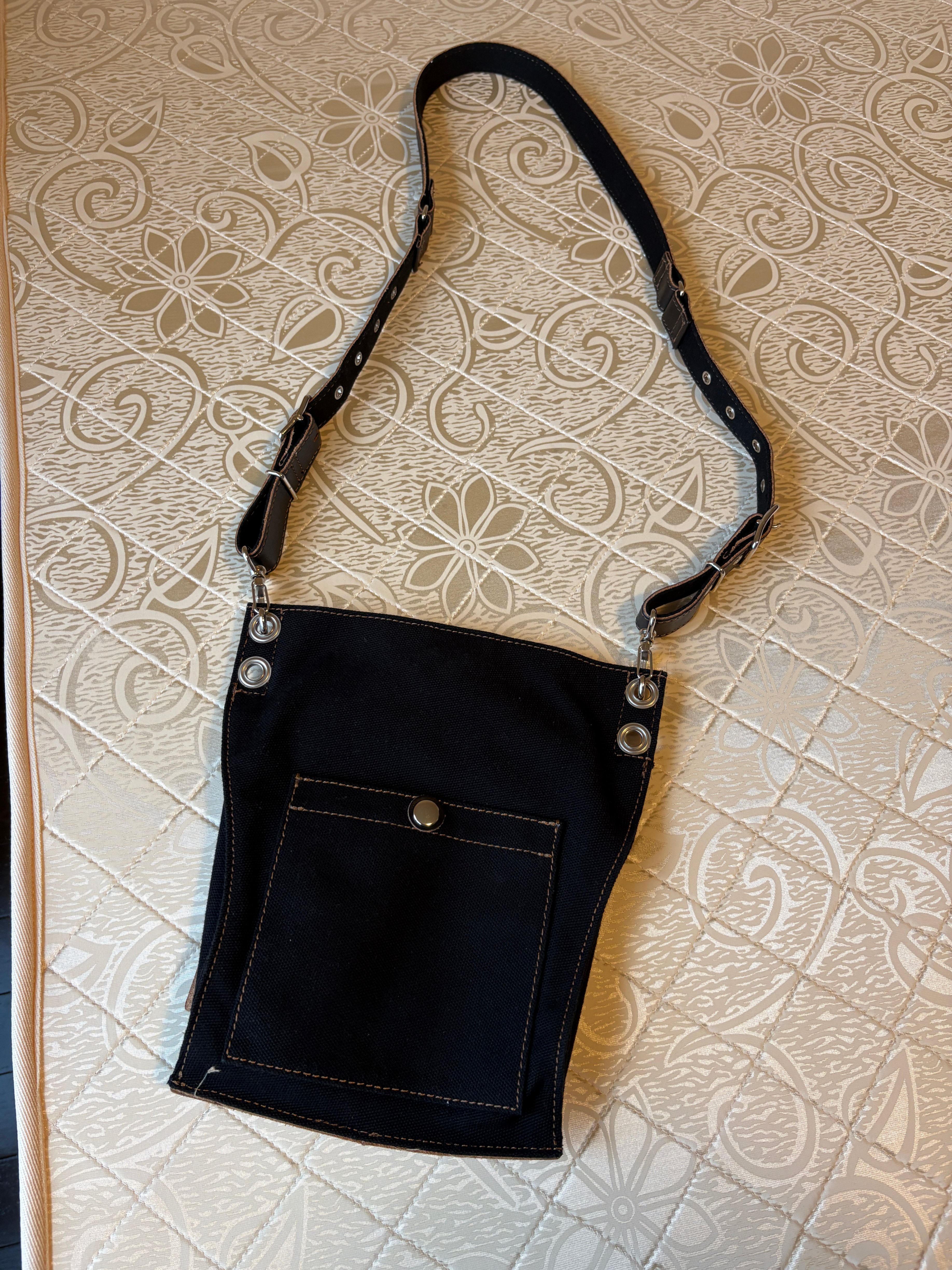 Katharine Hamnett black leather handbag - photo 2