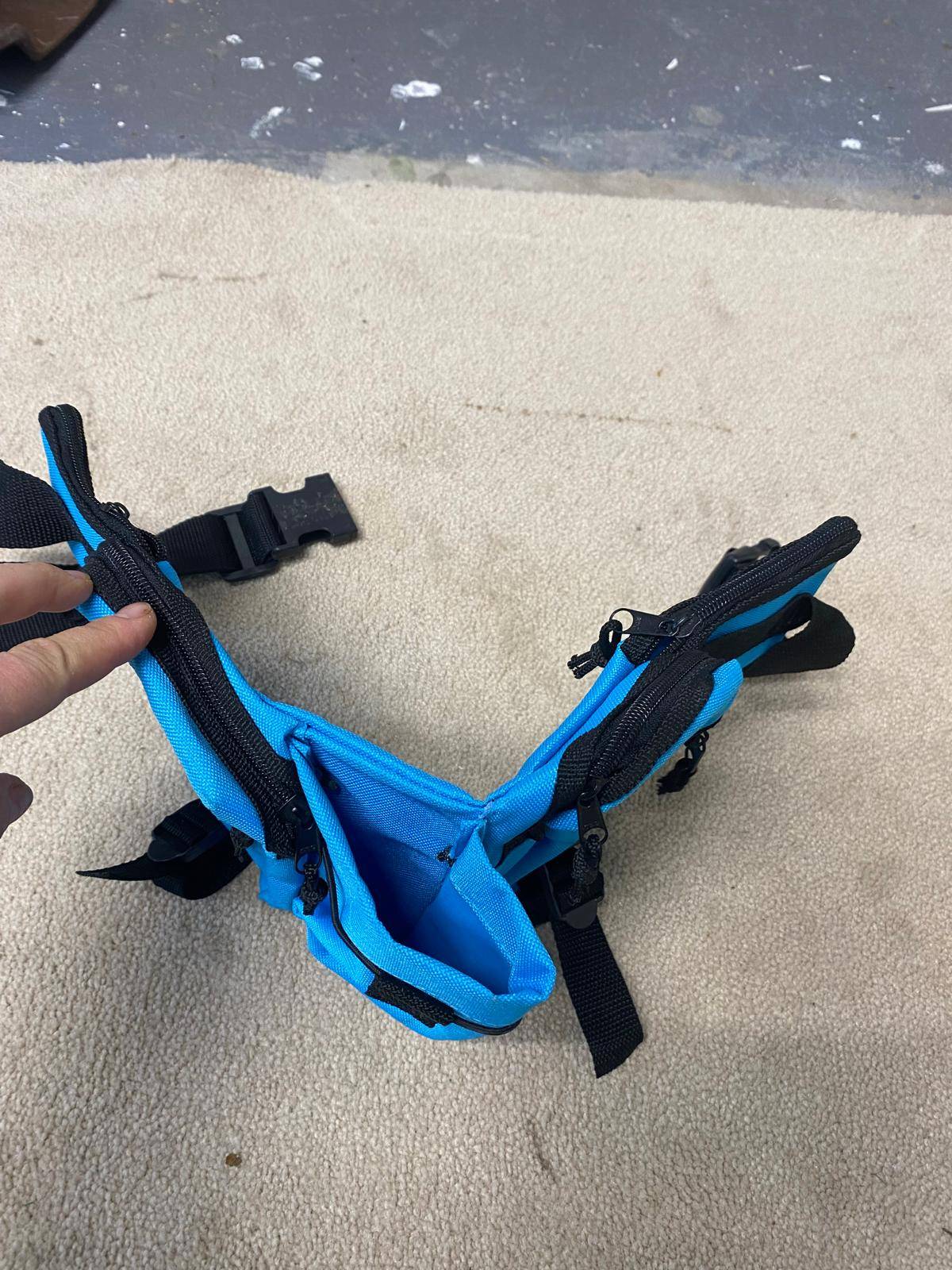 Blue Fanny Pack / Waist Bag - photo 2