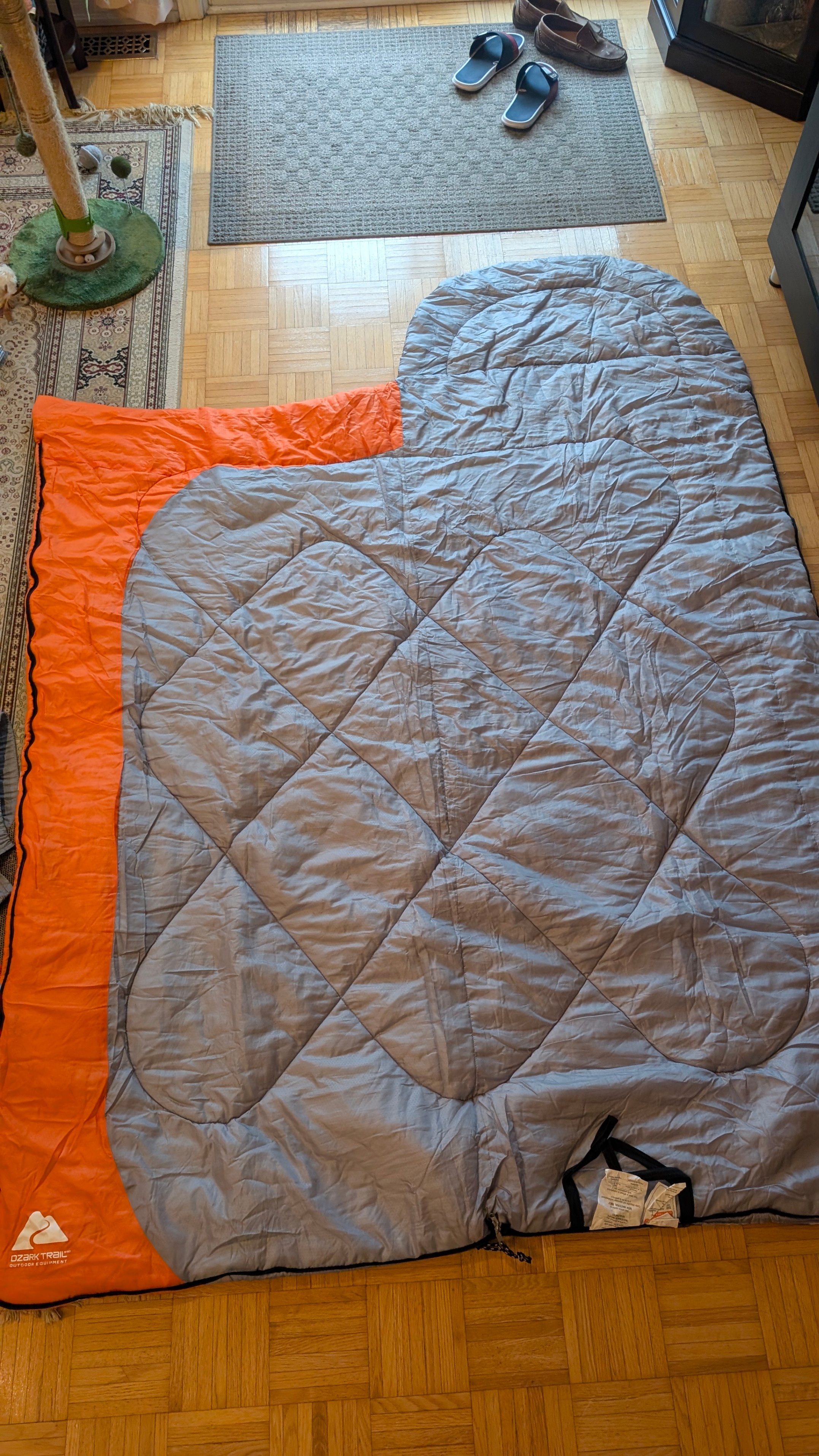 Ozark Trail Sleeping Bag with Hood - 1.8 kg - photo 4
