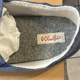 New in box Olukai Nohea Hulu Women's Navy Slippers Size 9 - photo 5