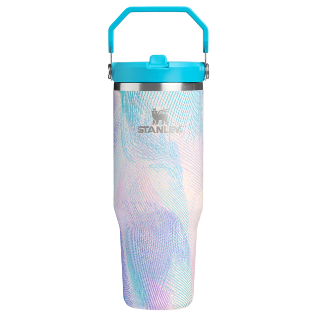 IceFlow Flip Straw Tumbler 30 Oz - Sea Glass Plume - photo 2