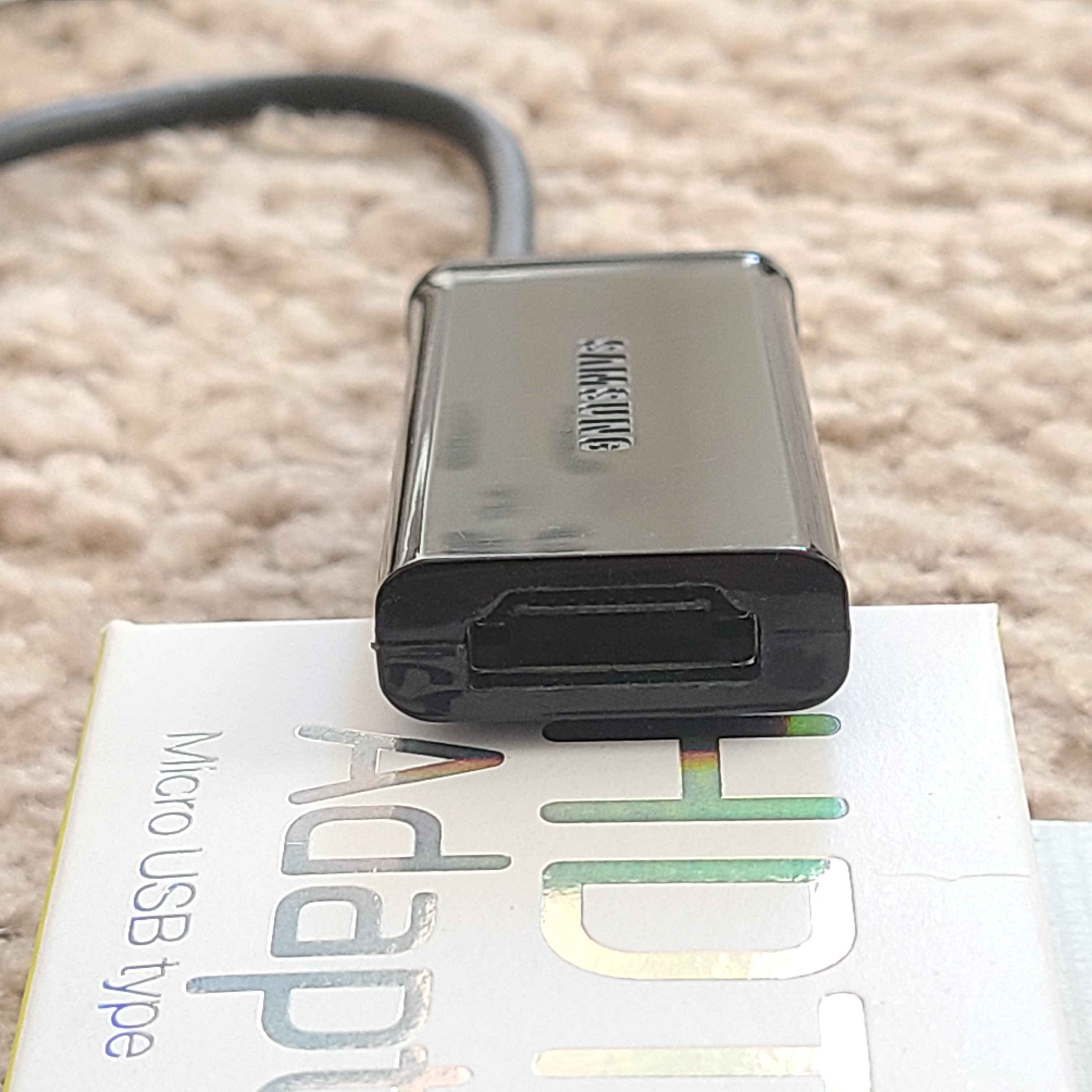 Genuine Samsung MHL to HDMI HDTV Adapter, Micro USB type - photo 4