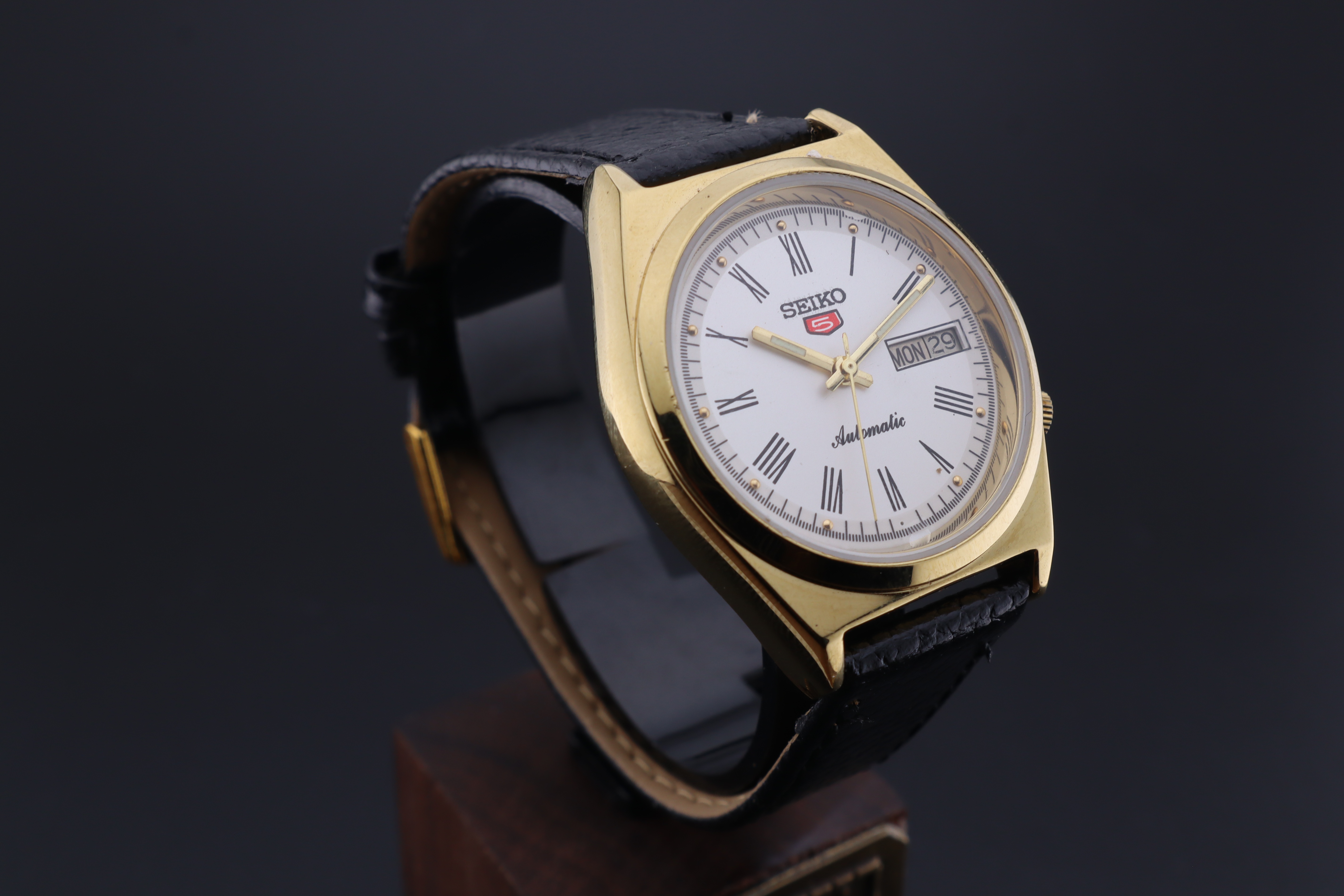 Vintage Seiko 5 Automatic 6309A Men's  Watch D&D- Japan Made