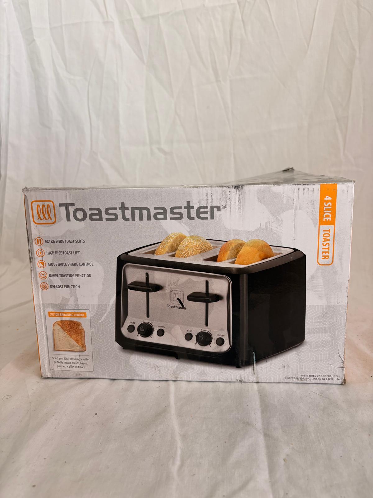 Toastmaster 4 Slice Toaster Black - photo 2