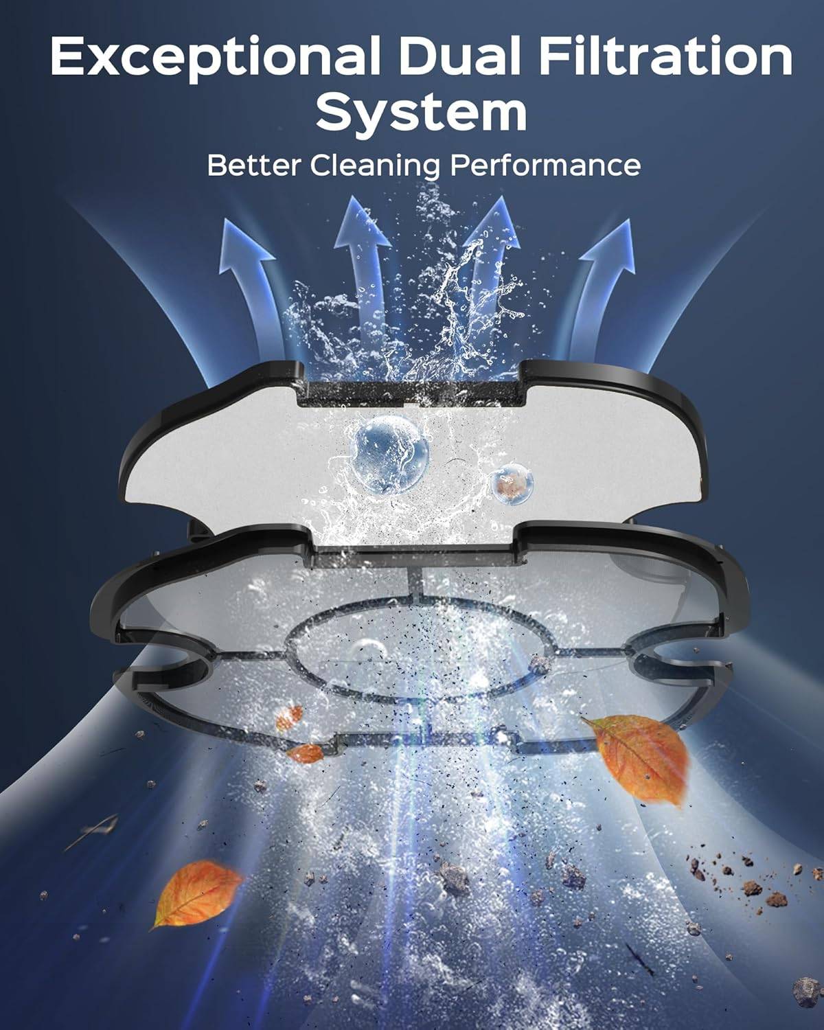 WYBOT A1 Cordless Pool Vacuum with Double Filters - photo 3