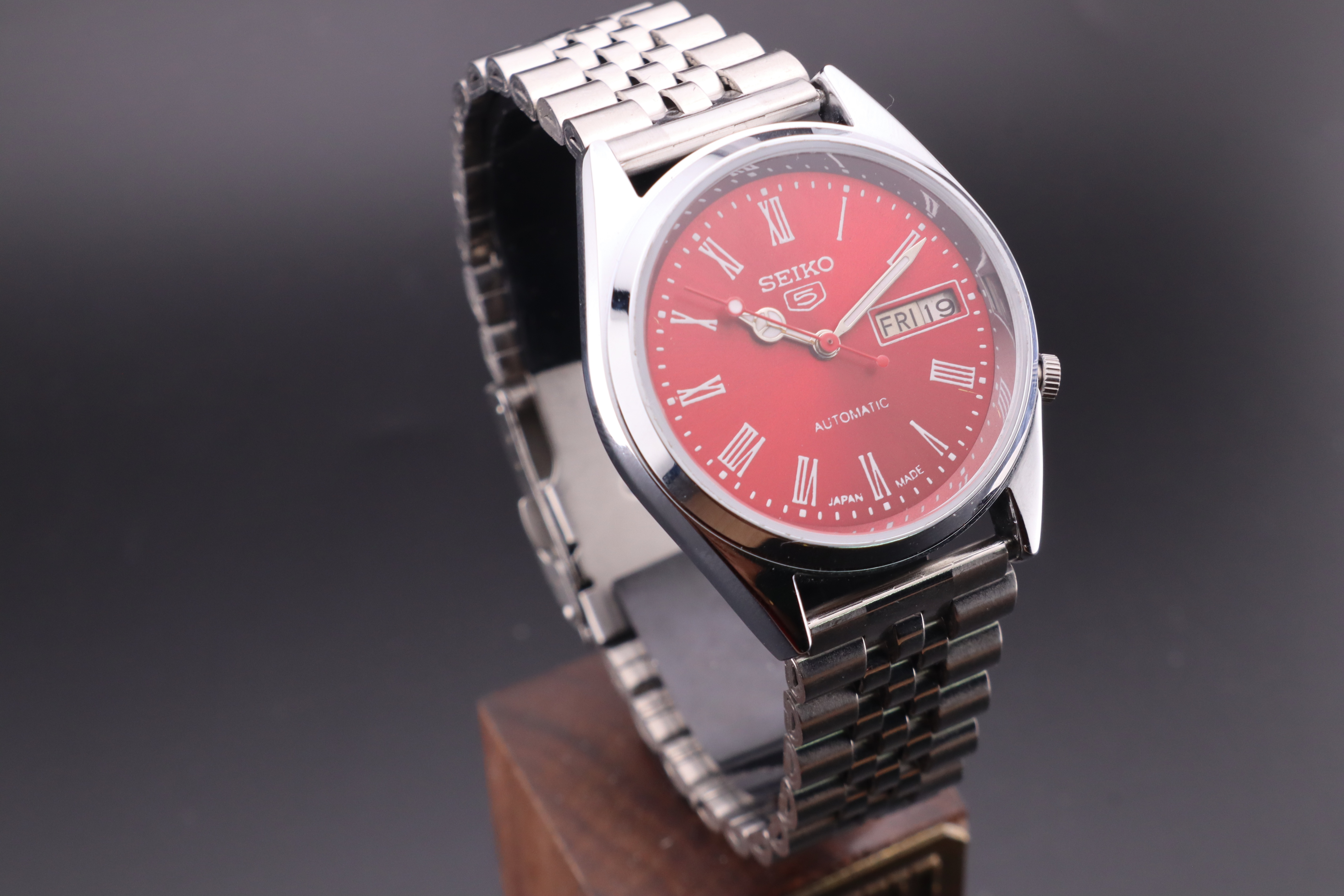Vintage Seiko 5 Automatic 6309A Men's  Watch D&D- Japan Made