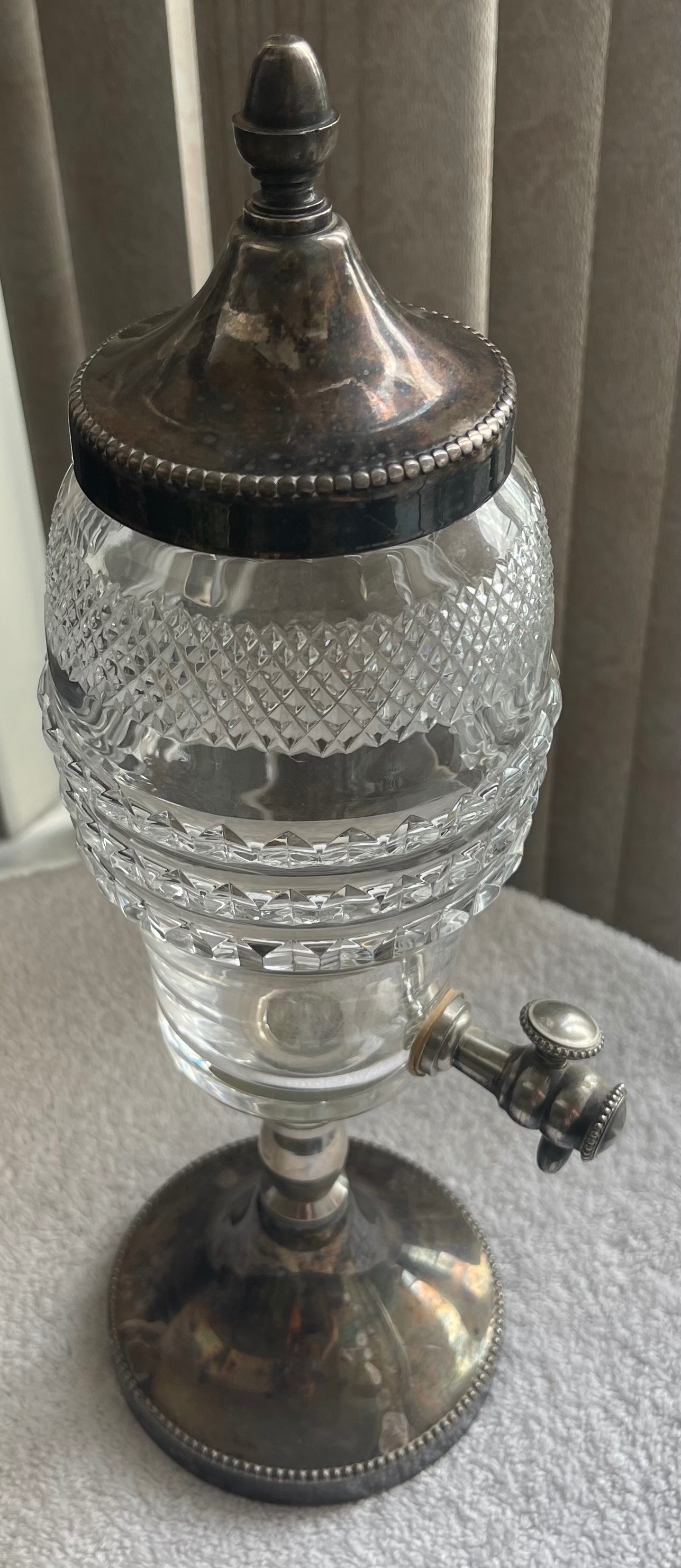 Vintage French Single-Spout Absinthe Fountain (15") - photo 2