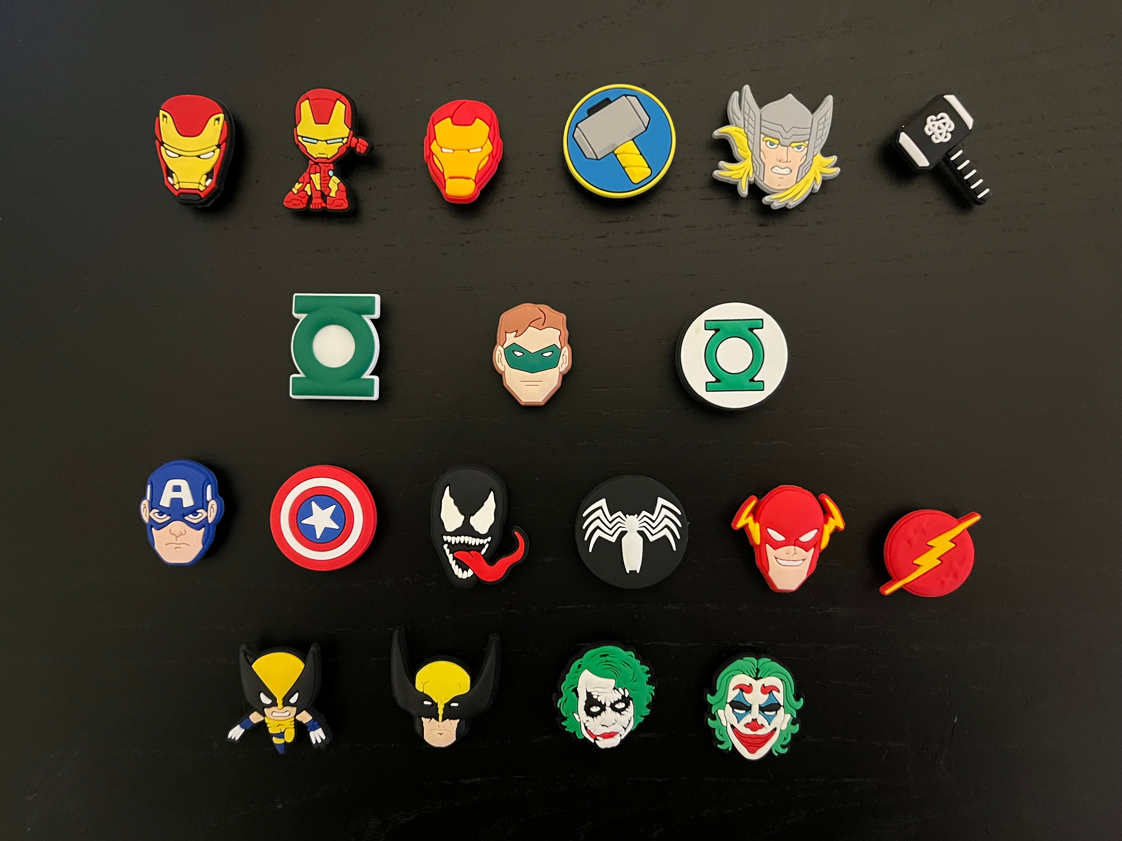 Superheroes Marvel DC Comics Charms / Jibbitz - photo 2