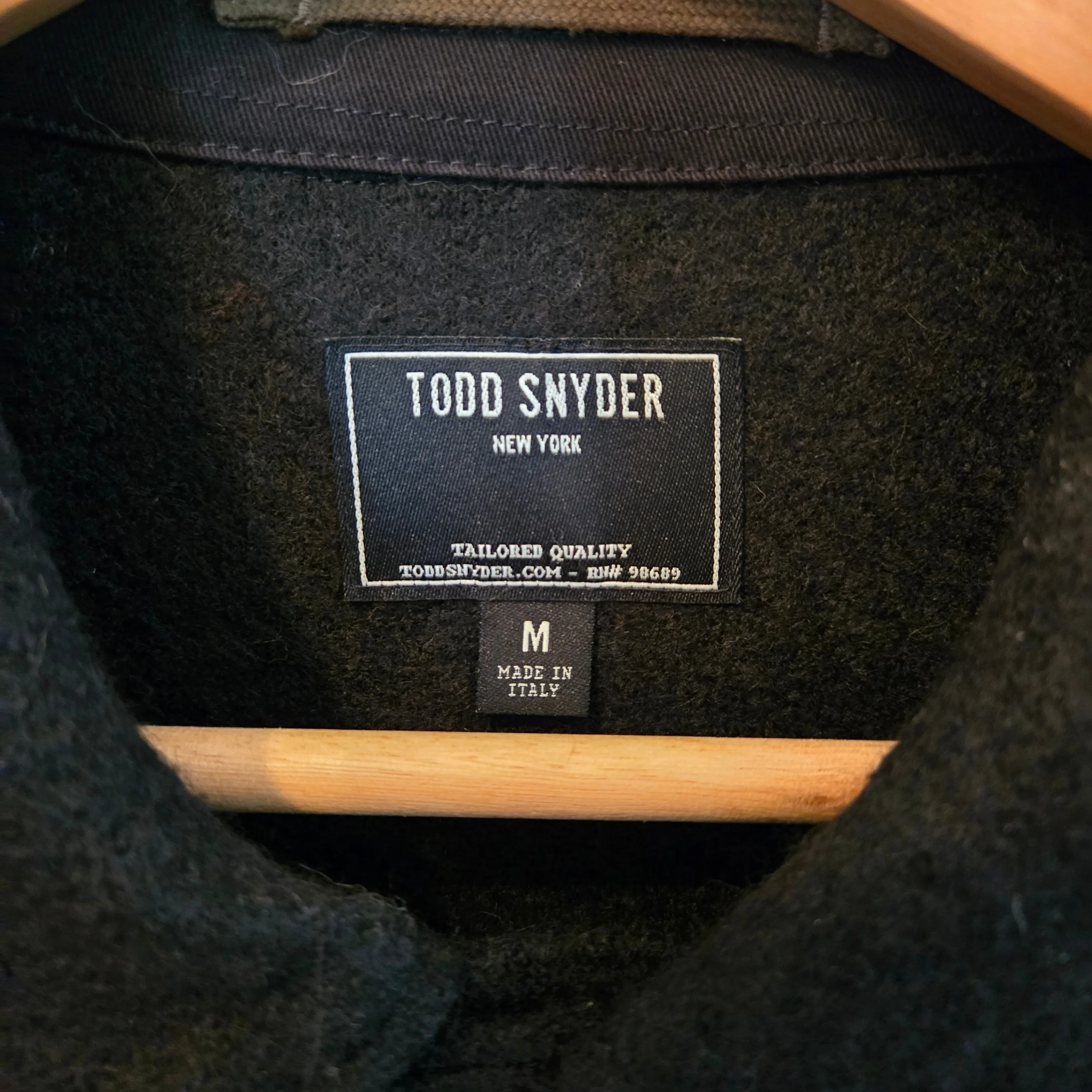 Todd Snyder Italian Wool Shirt Jacket - Medium - photo 2