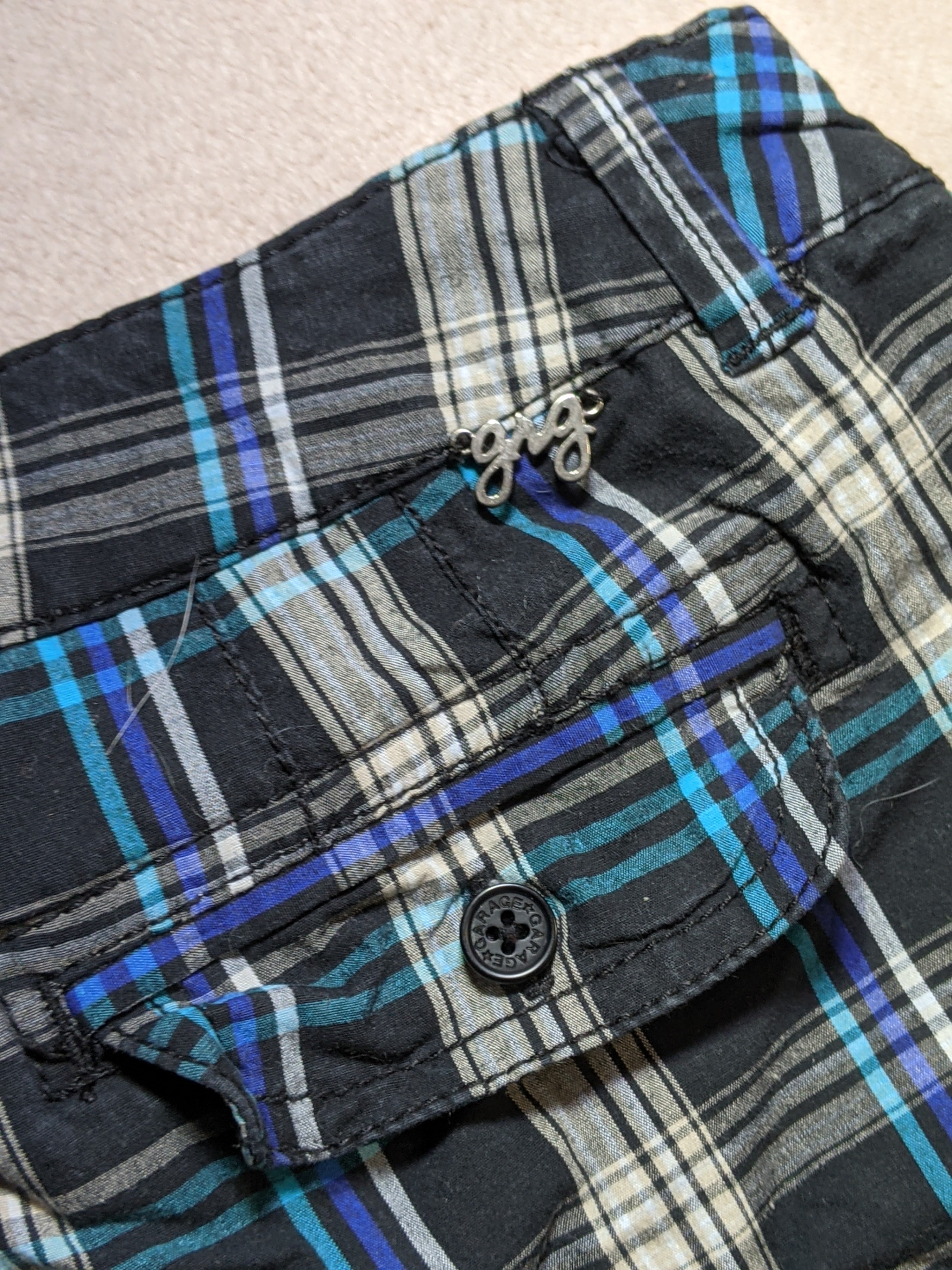Garage plaid shorts - photo 4