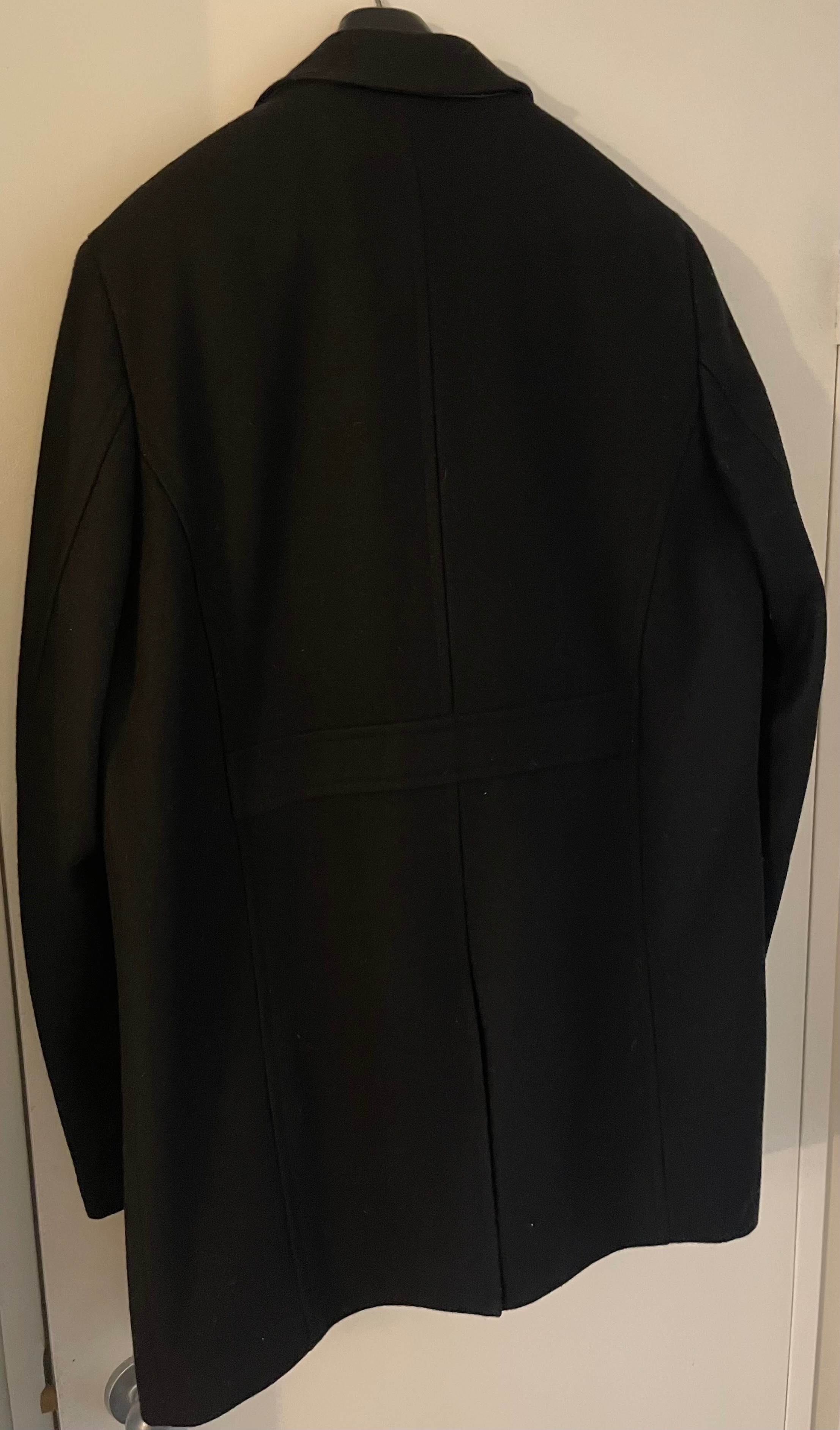 Men’s Black Bellissimo Wool Car Coat (Size XL) - photo 2