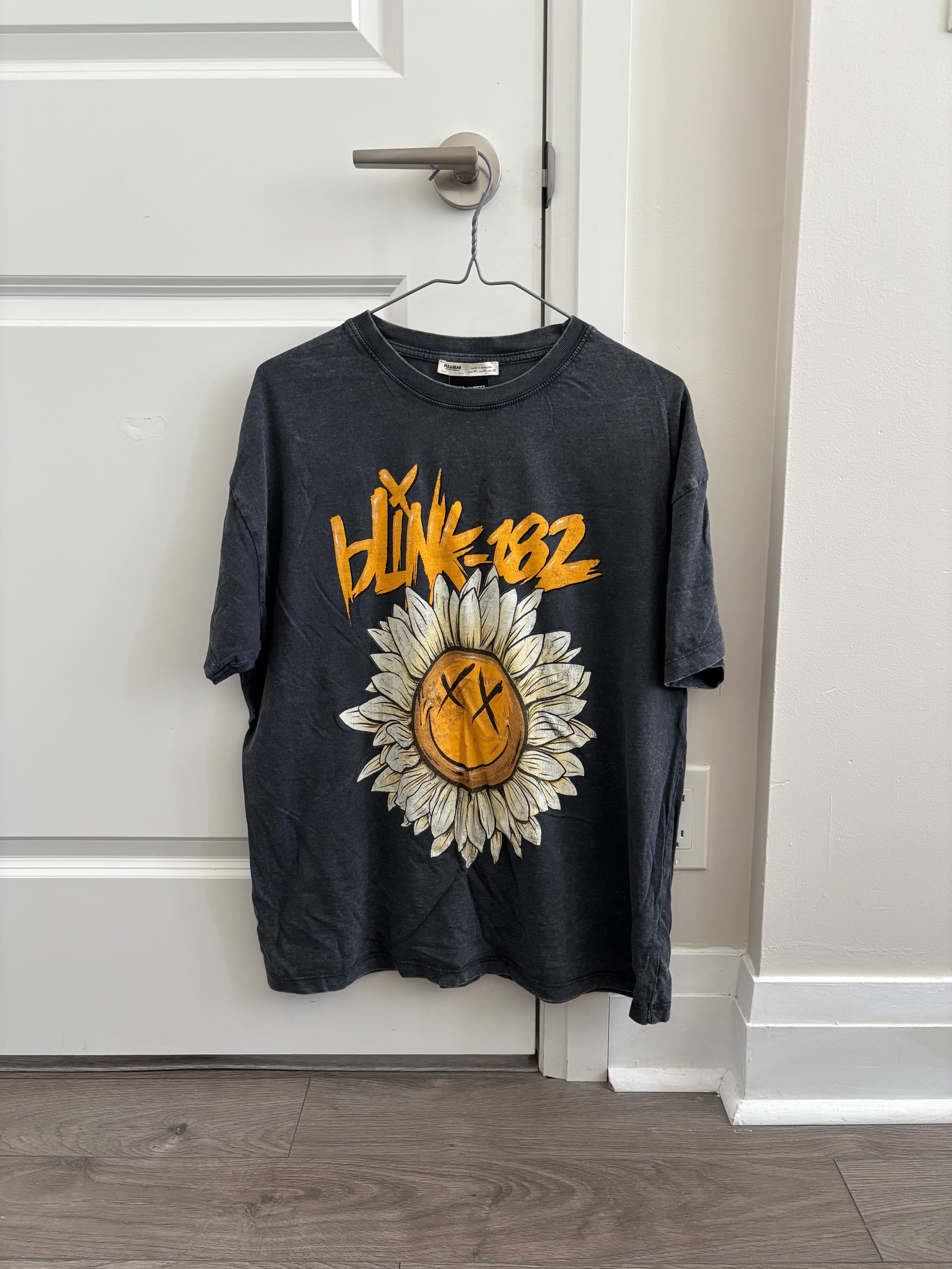 Grey t-shirt Blink 182
